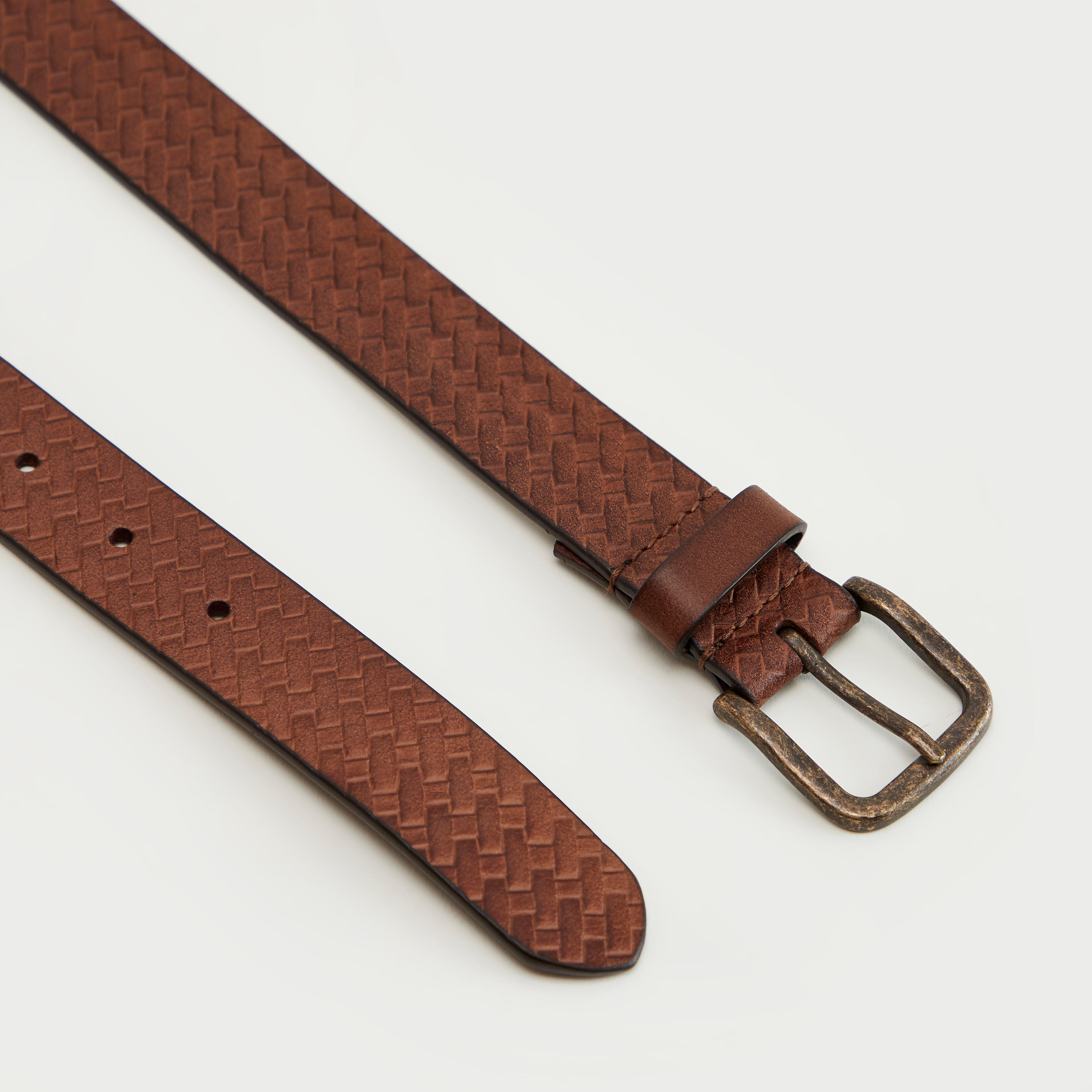 Textured Leather Belt with Pin Buckle Closure-men-beltsandwallets-belts-image-5