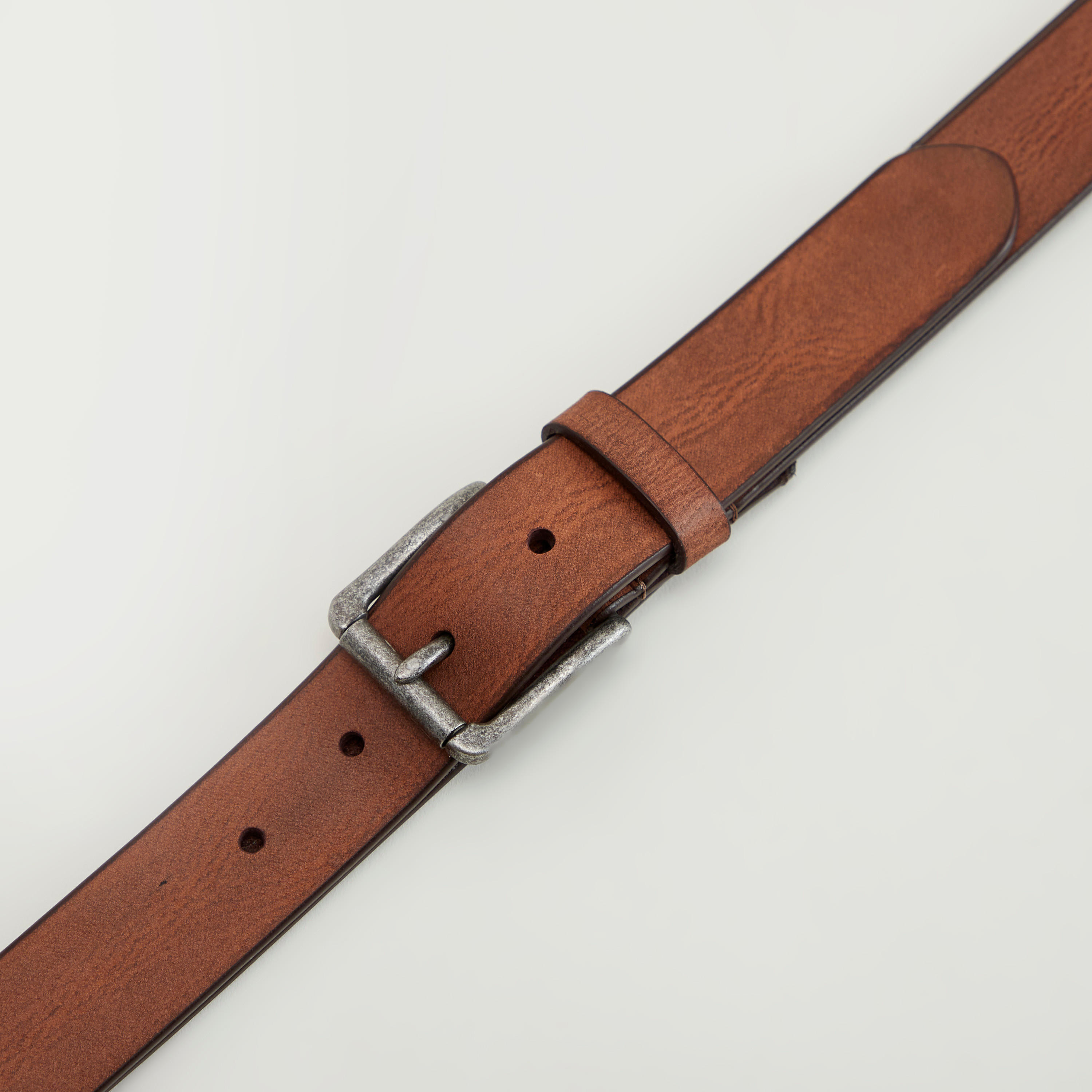 Textured Leather Belt with Pin Buckle Closure-men-beltsandwallets-belts-image-3