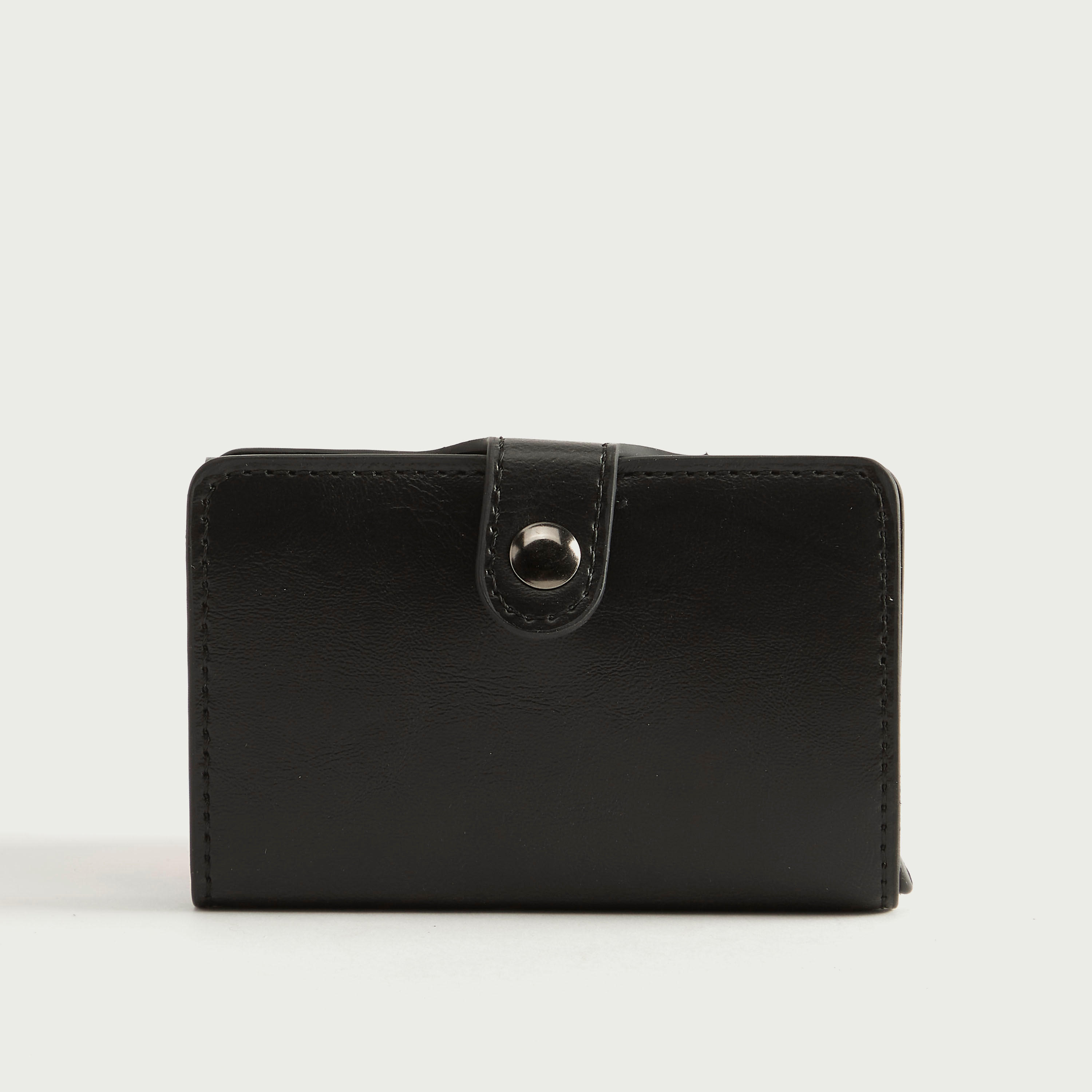 Rectangular Card Holder with Tab Closure-men-beltsandwallets-wallets-image-1