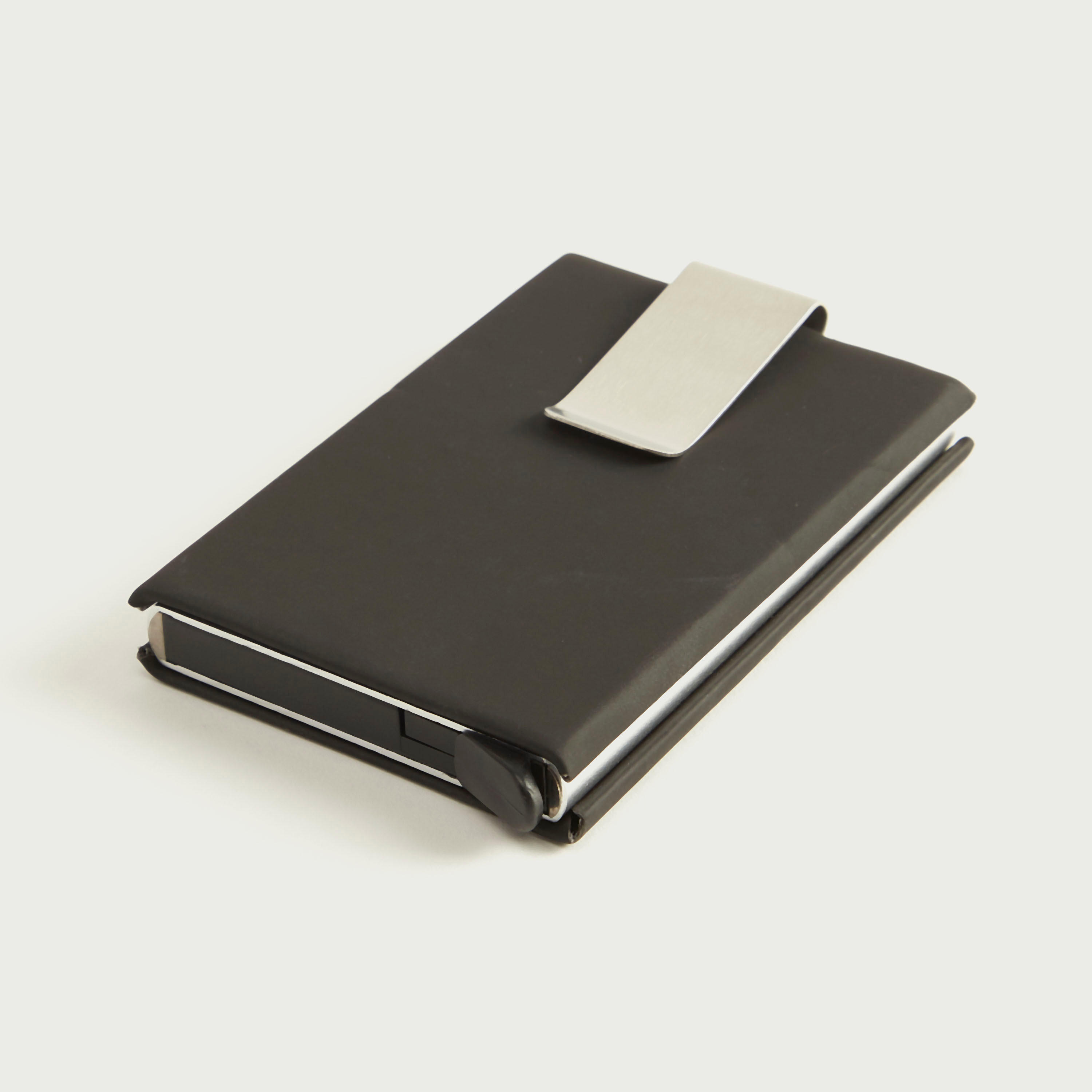 Solid Card Holder with Tab Closure-men-beltsandwallets-wallets-image-2