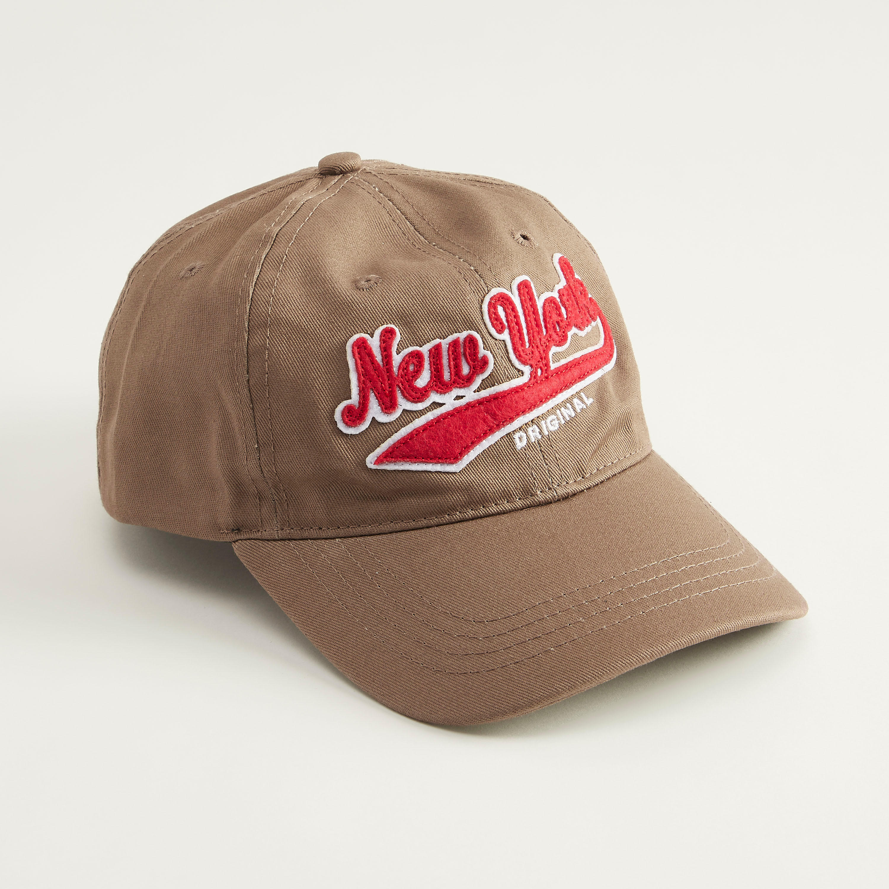 Applique Detail Cap with Buckle Back Strap-men-caps-image-1