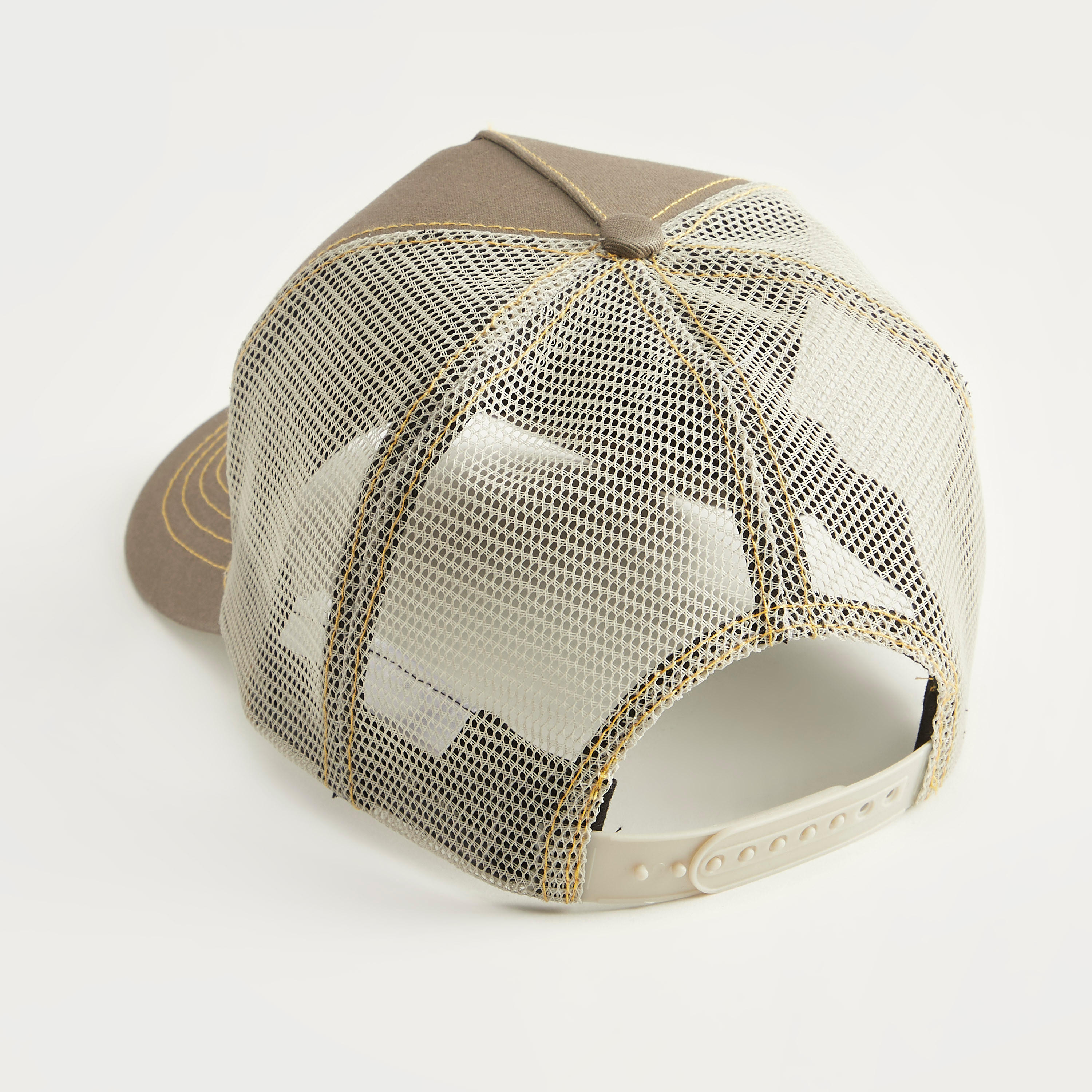 Applique Detailed Cap with Mesh and Snap Back Closure-men-caps-image-4