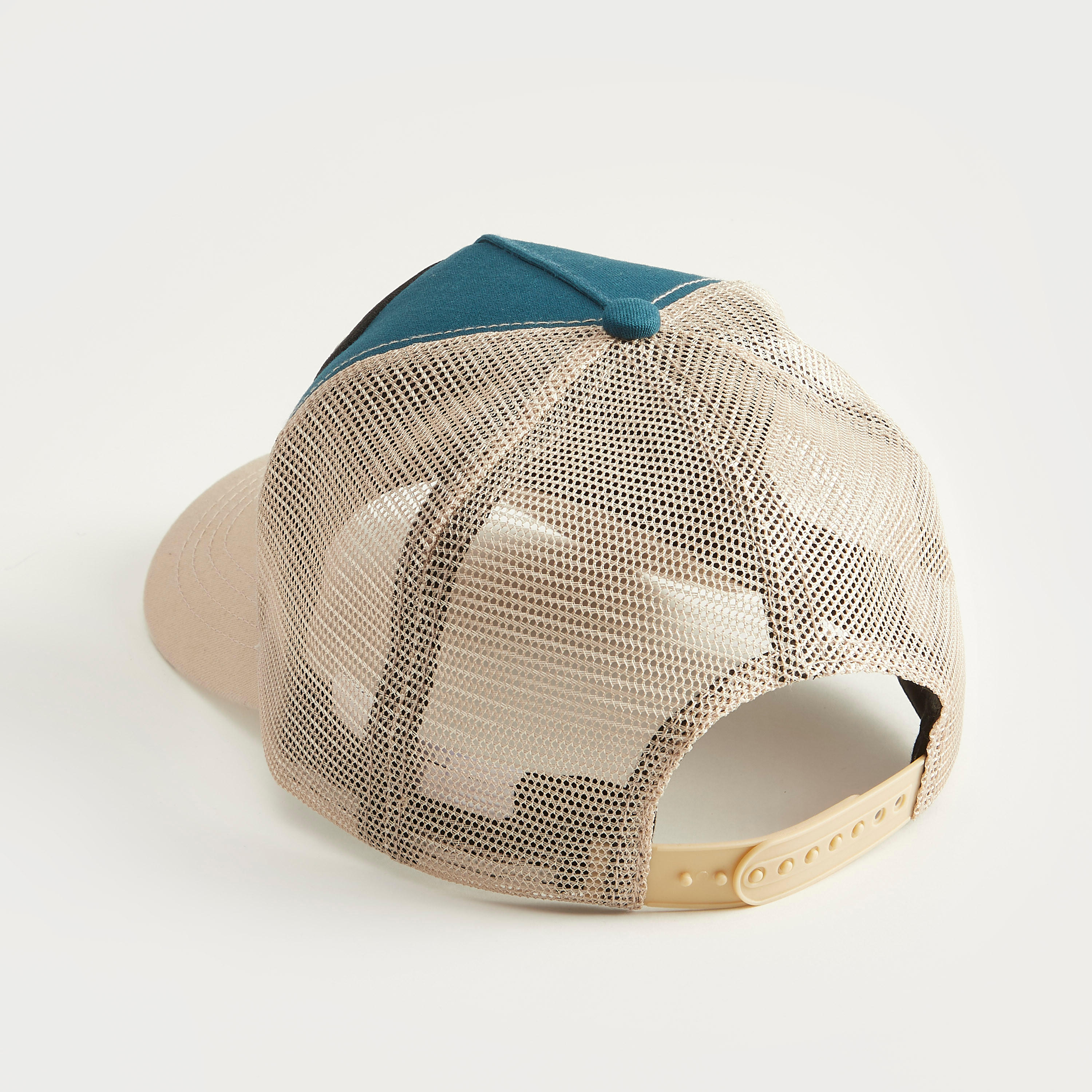 Applique Detailed Cap with Mesh and Snap Back Closure-men-caps-image-4