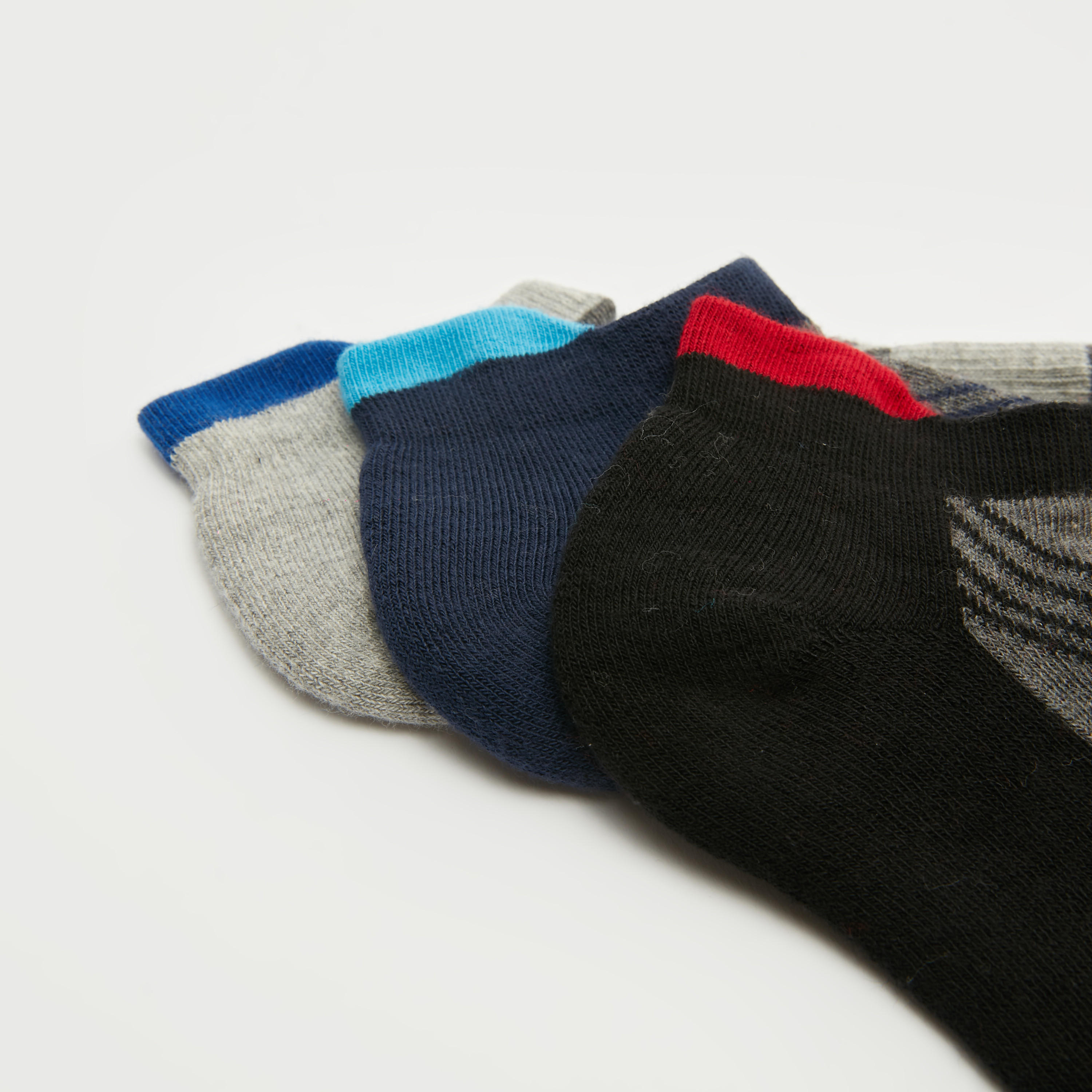جوارب بطول الكاحل - طقم من 3-men-socks-image-1