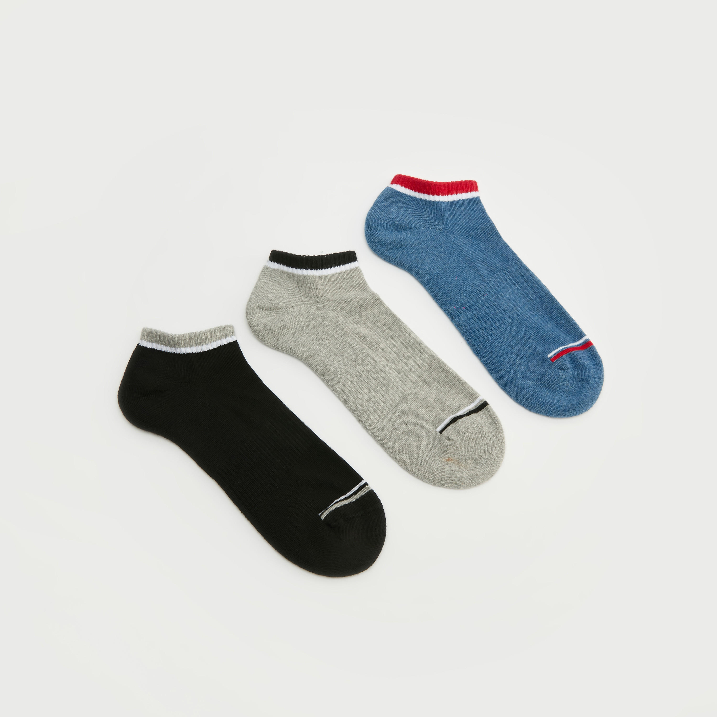 Set of 3 - Ankle Length Socks-men-socks-image-1