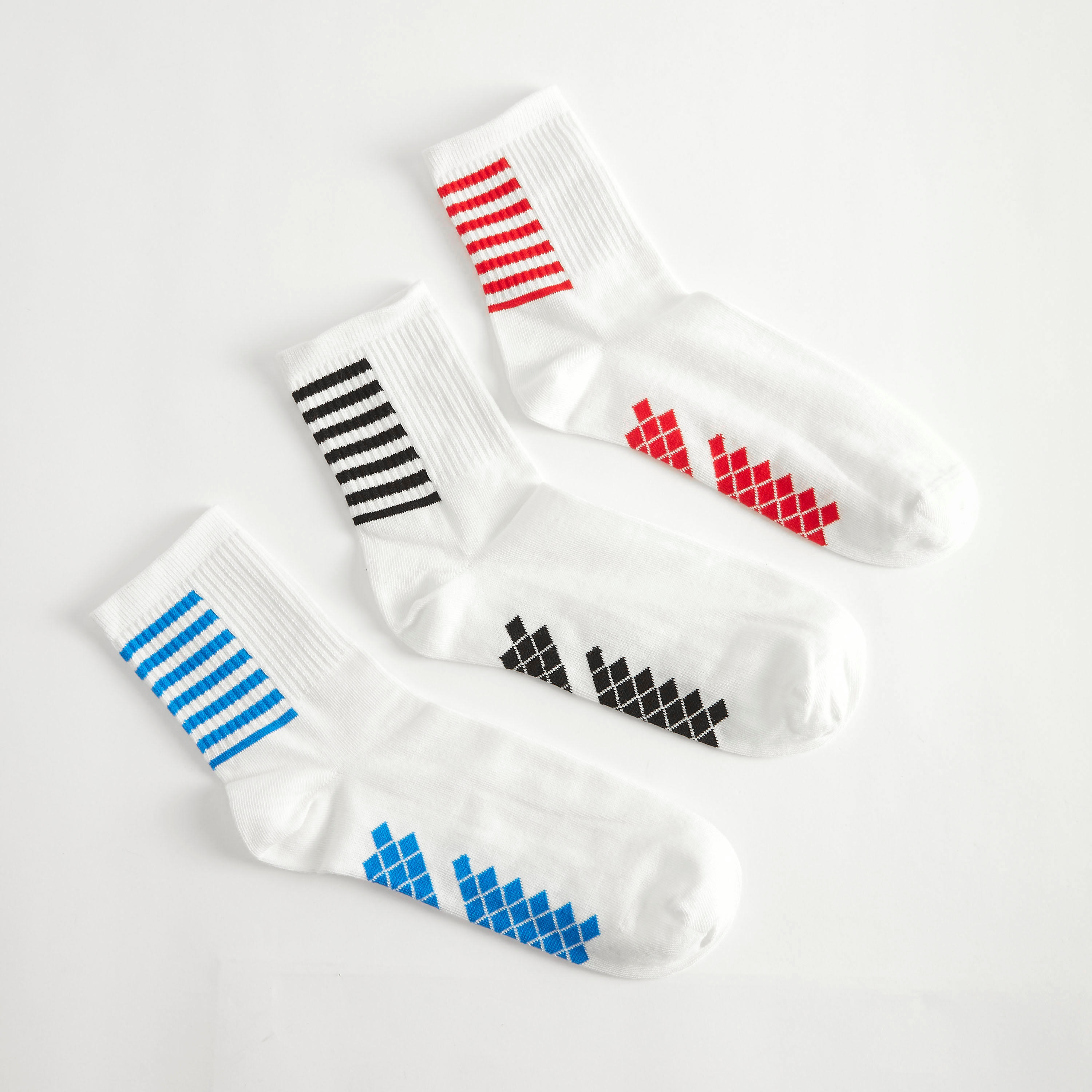 جوارب قصيرة - طقم من 3-men-socks-image-1