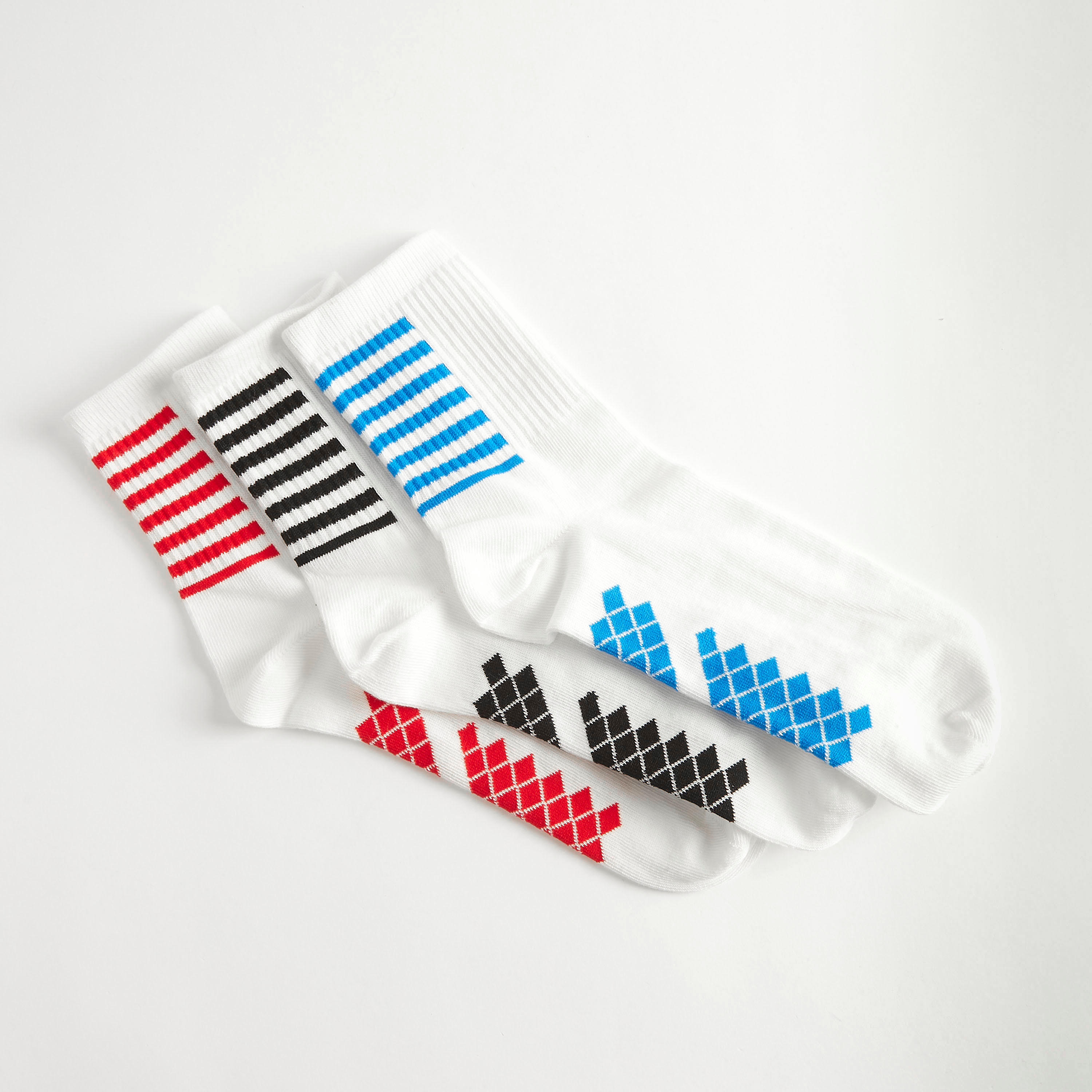 جوارب قصيرة - طقم من 3-men-socks-image-2