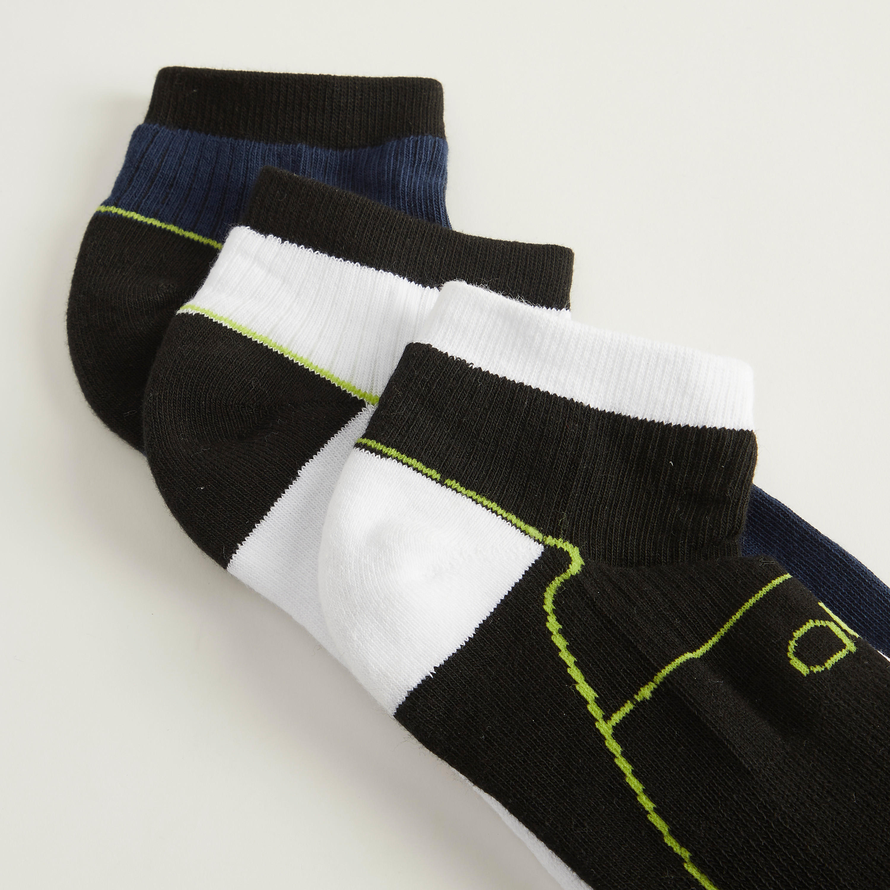 Set of 3 - Assorted Ankle Length Socks-men-socks-image-3