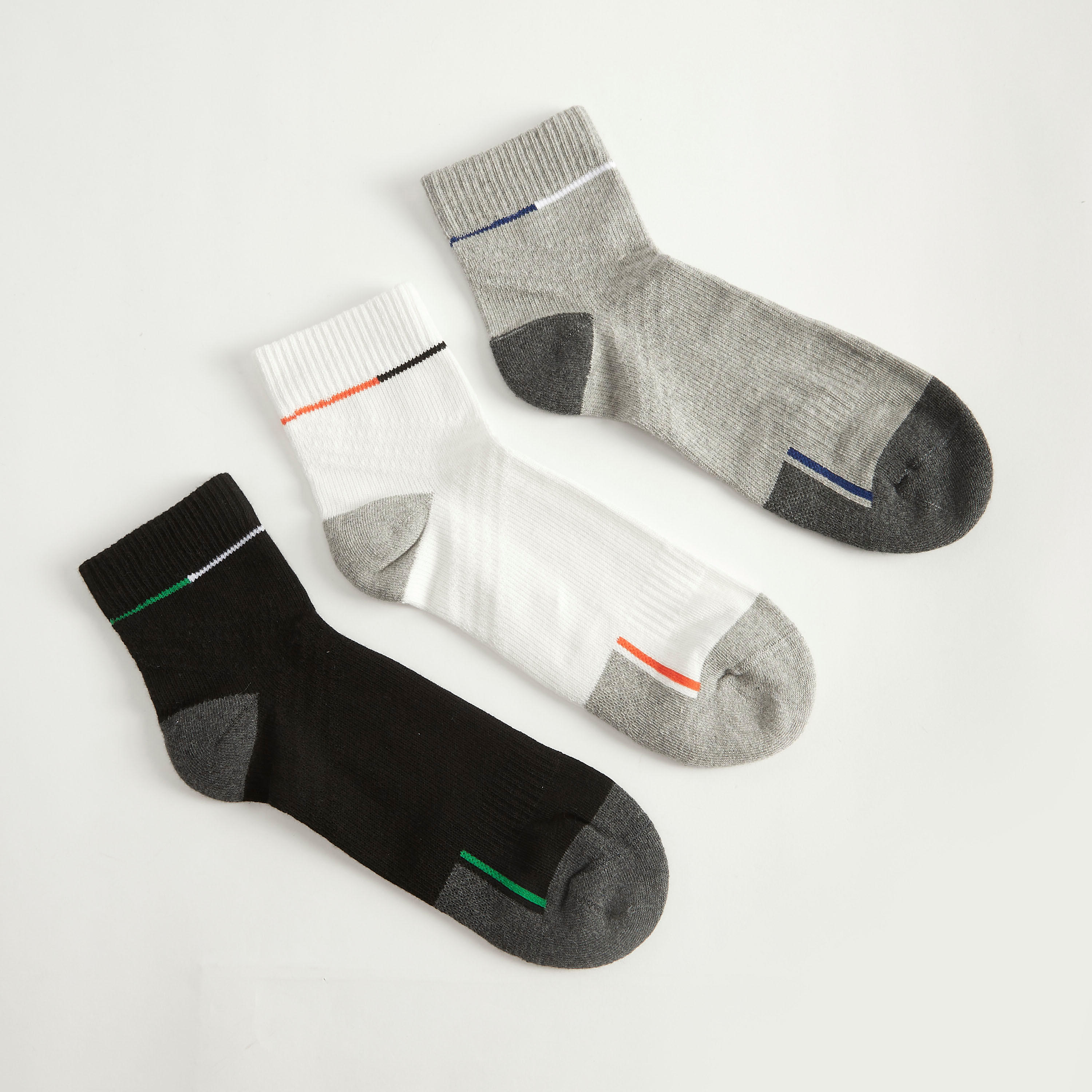 جوارب بطول الكاحل - طقم من 3-men-socks-image-3
