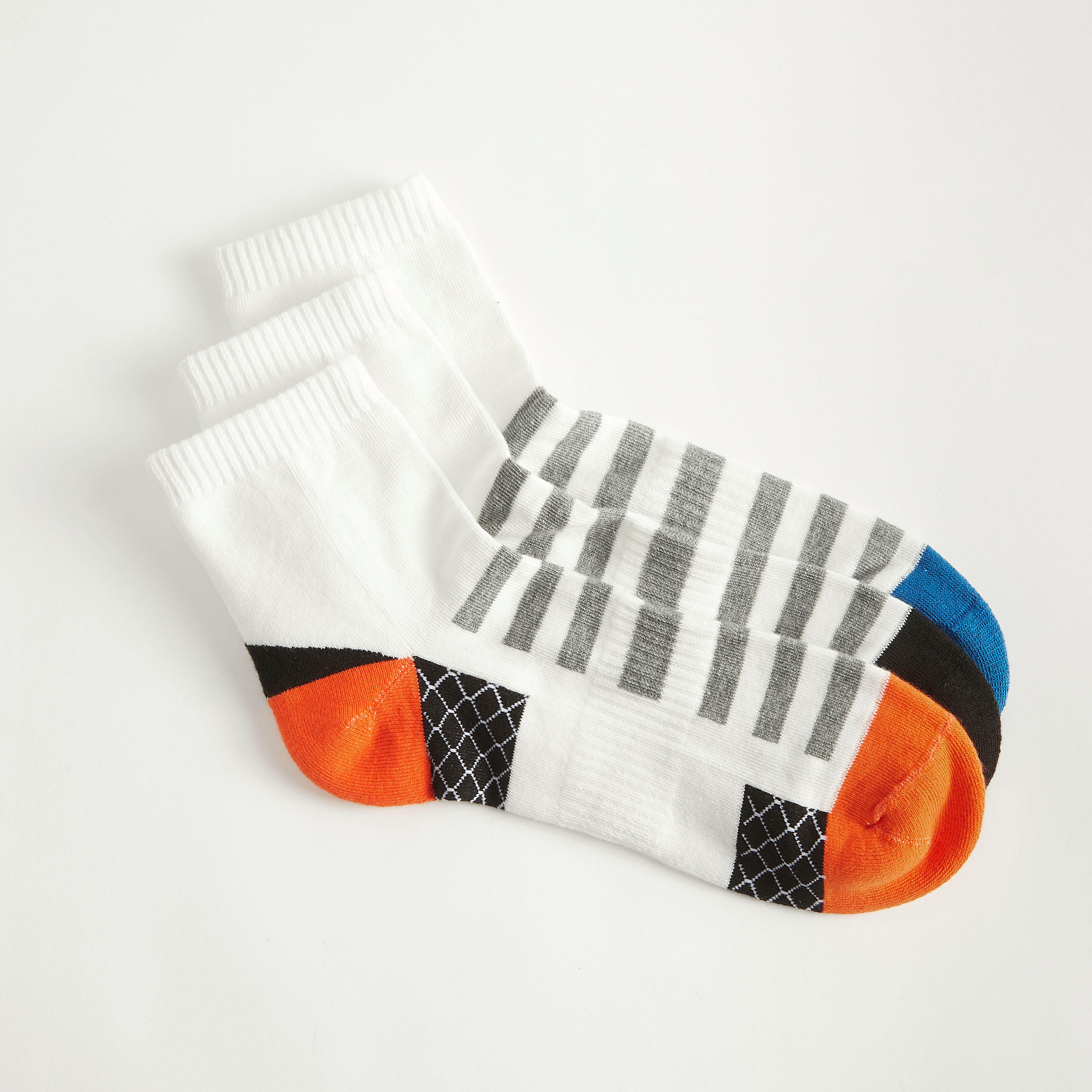 جوارب بطول الكاحل - طقم من 3 أزواج-men-socks-image-3