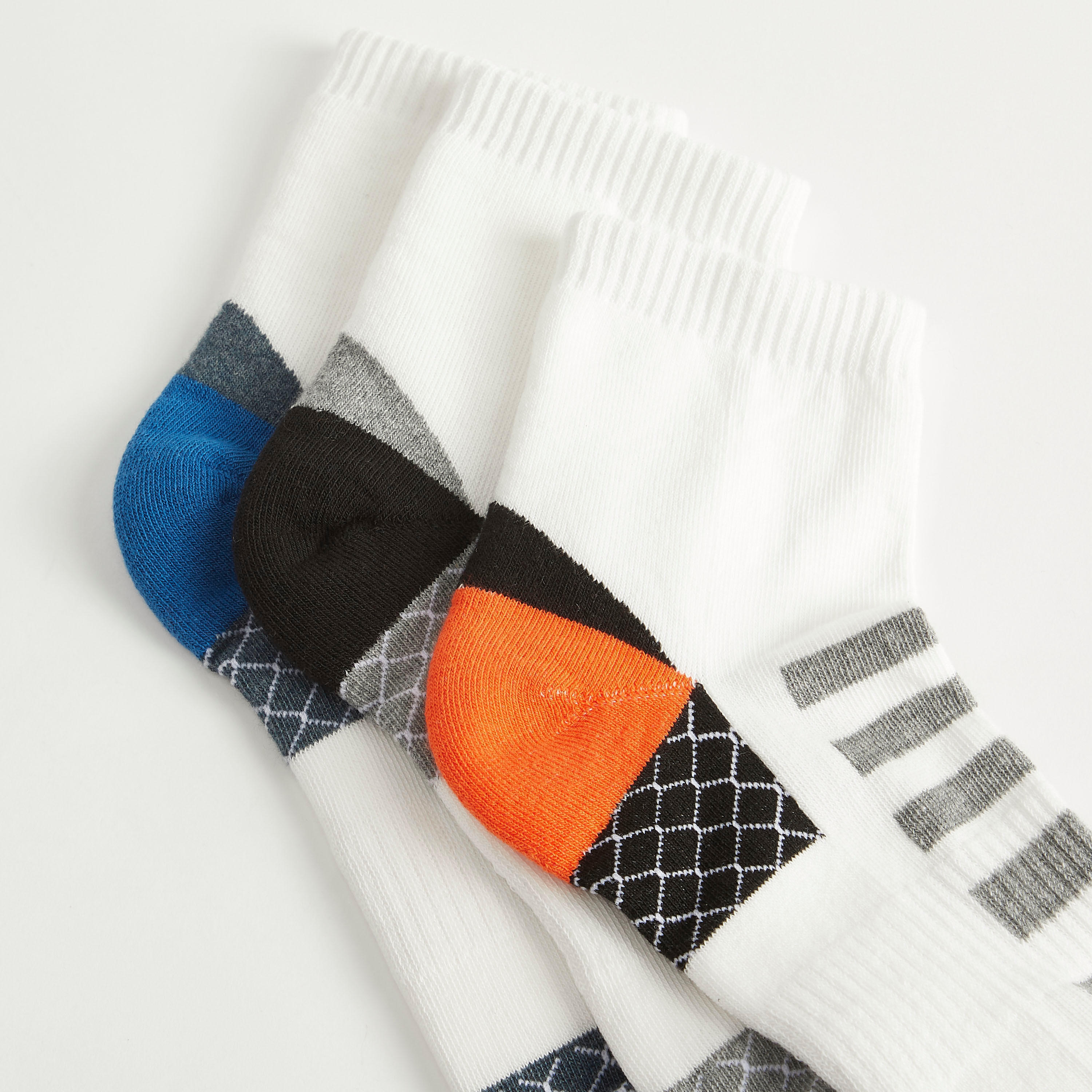 جوارب بطول الكاحل - طقم من 3 أزواج-men-socks-image-2