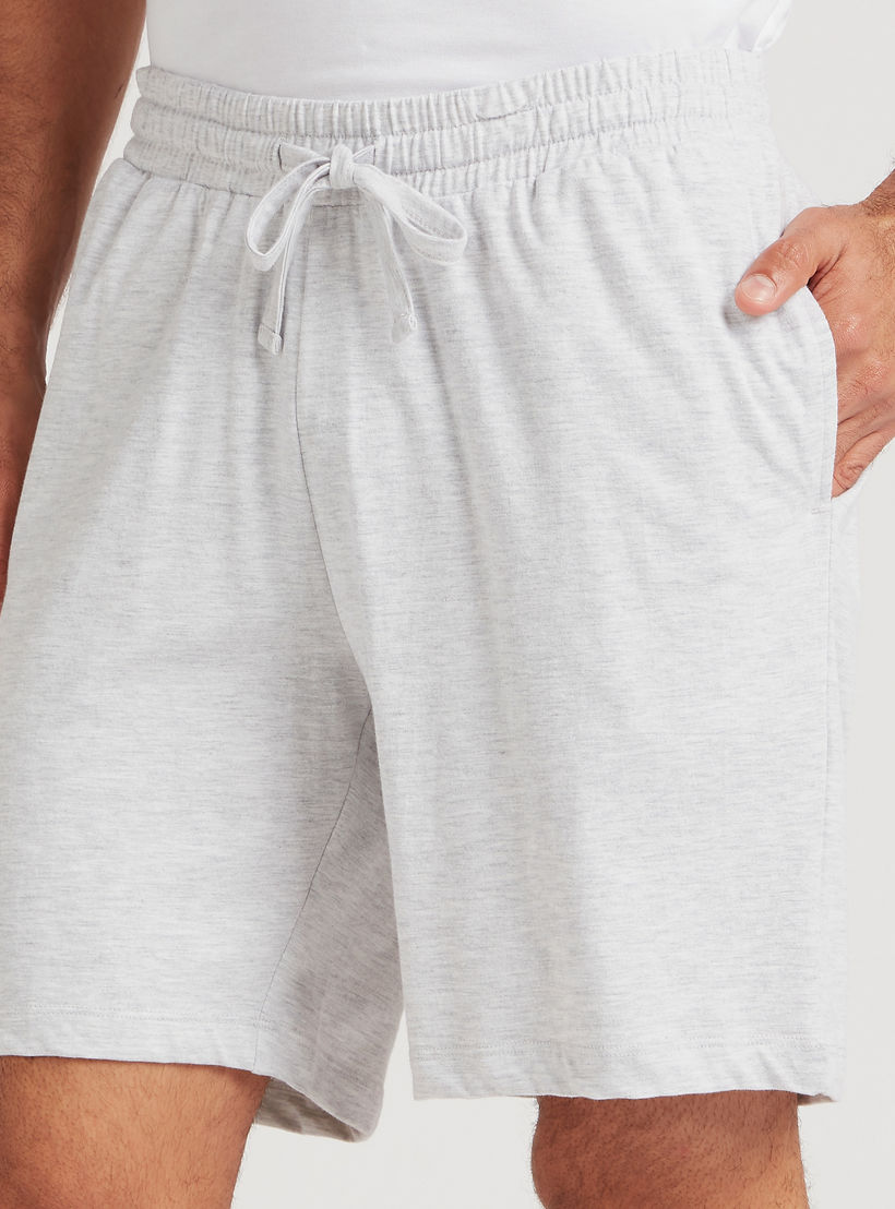Set of 2 - Solid Shorts with Elasticised Drawstring-men-clothing-nightwear-pyjamaandshorts-image-9