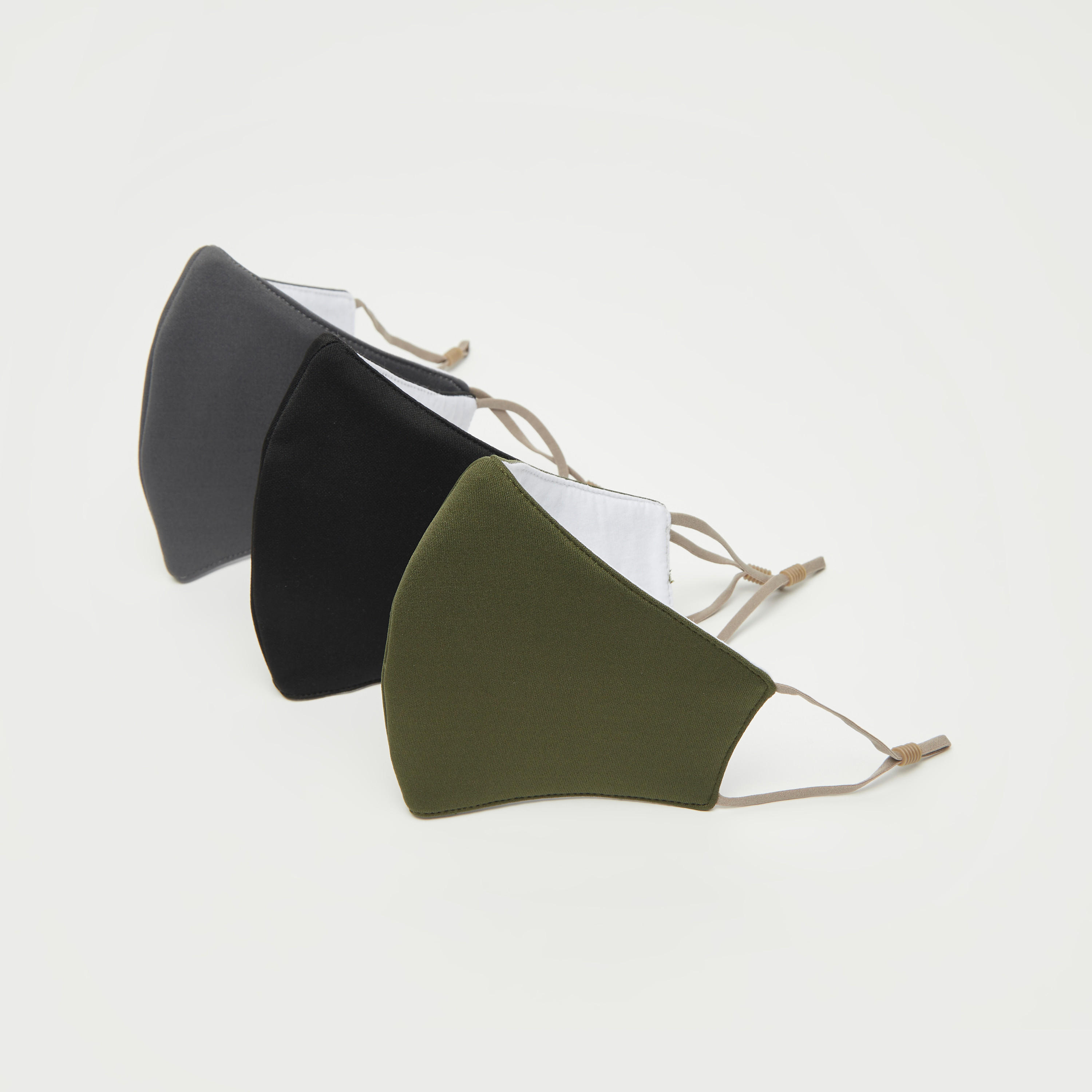 ماسكات وجه مضادة للغبار بحلقات أذن قابلة للتّعديل - طقم من 3 قطع-women-clothingaccessories-fashionmasks-image-5