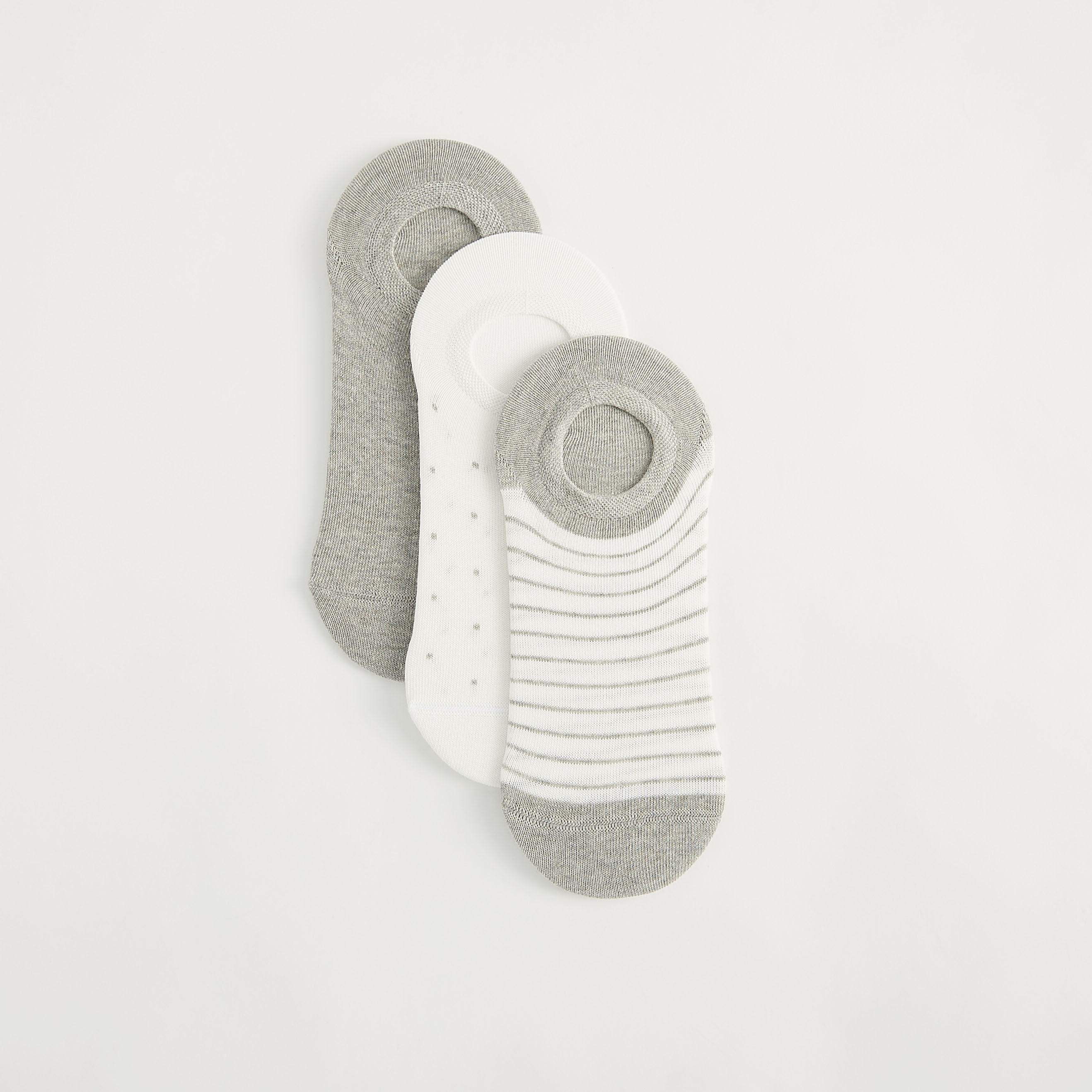 جوارب غير مرئيّة متنوّعة - طقم من 3 أزواج-men-socks-image-1