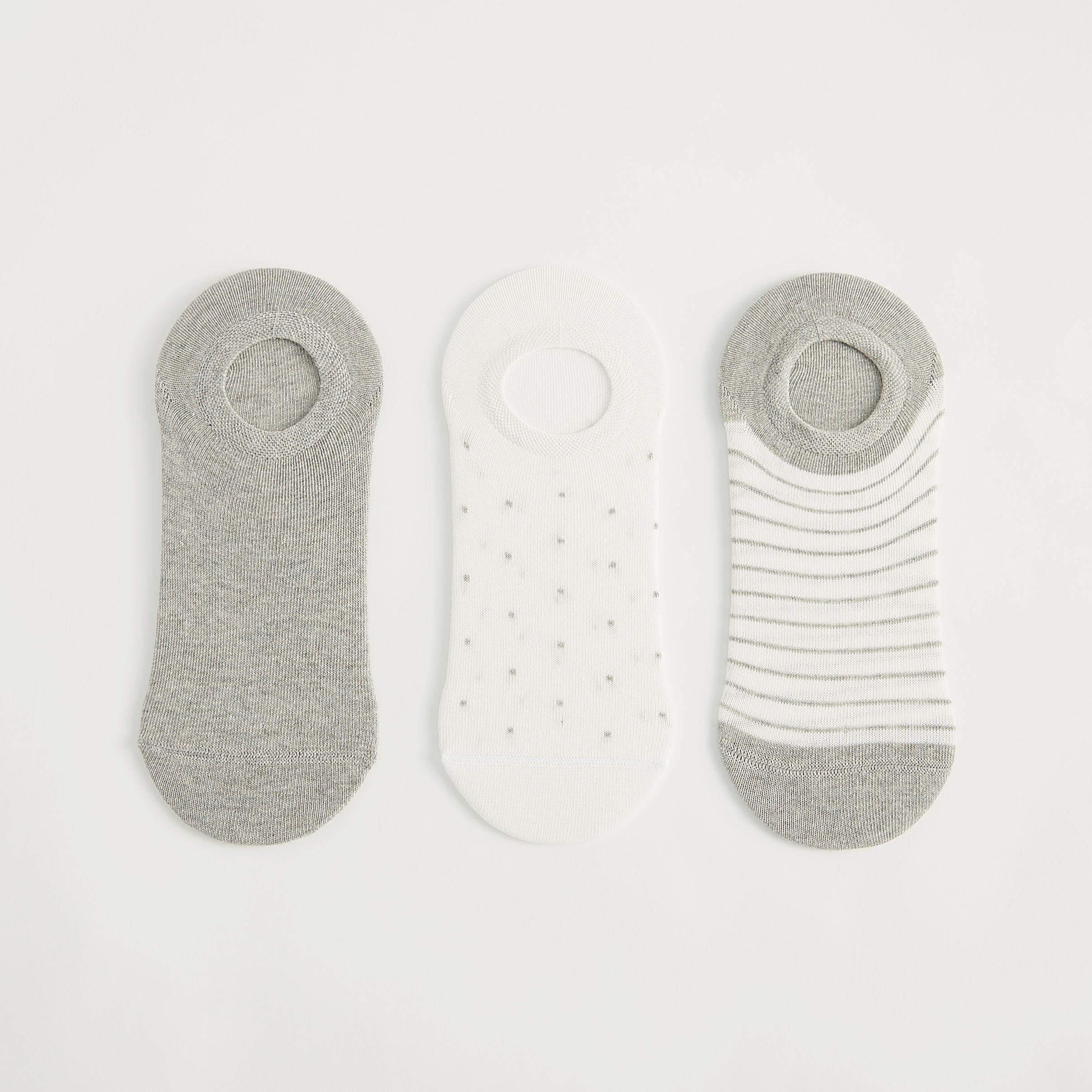 جوارب غير مرئيّة متنوّعة - طقم من 3 أزواج-men-socks-image-2
