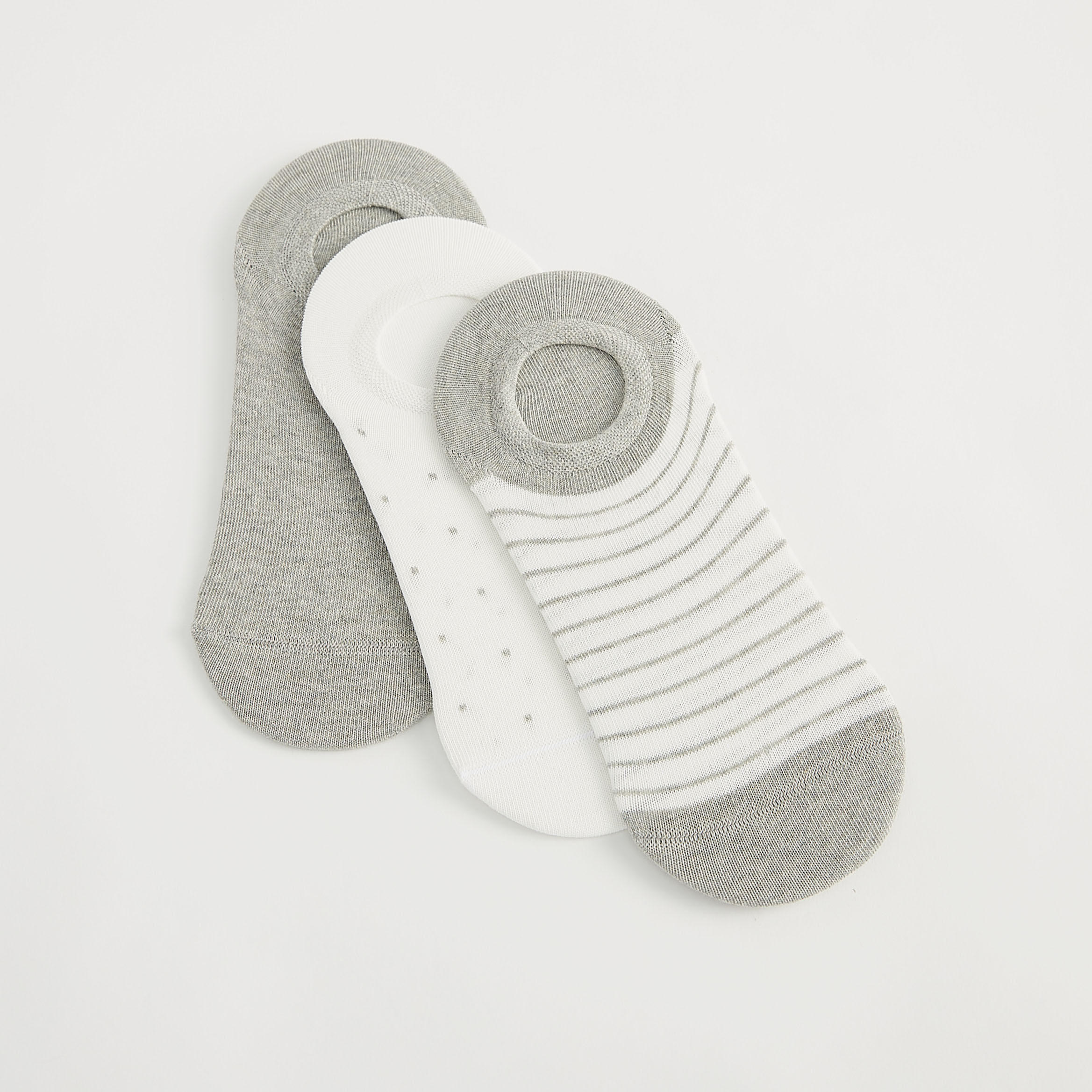 جوارب غير مرئيّة متنوّعة - طقم من 3 أزواج-men-socks-image-3
