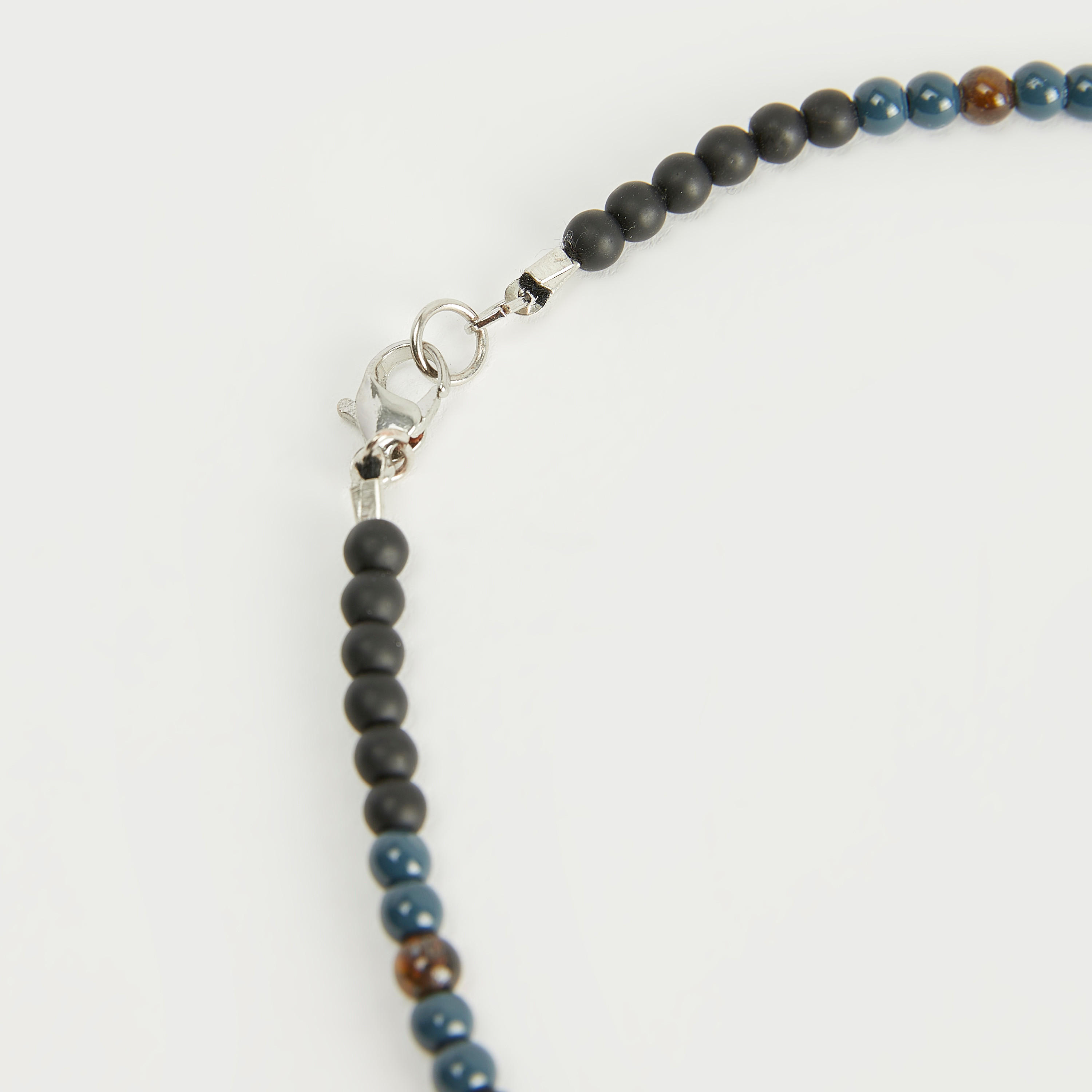 Beaded Necklace with Feather Pendant-men-watchesandjewellery-necklacesandpendants-image-3