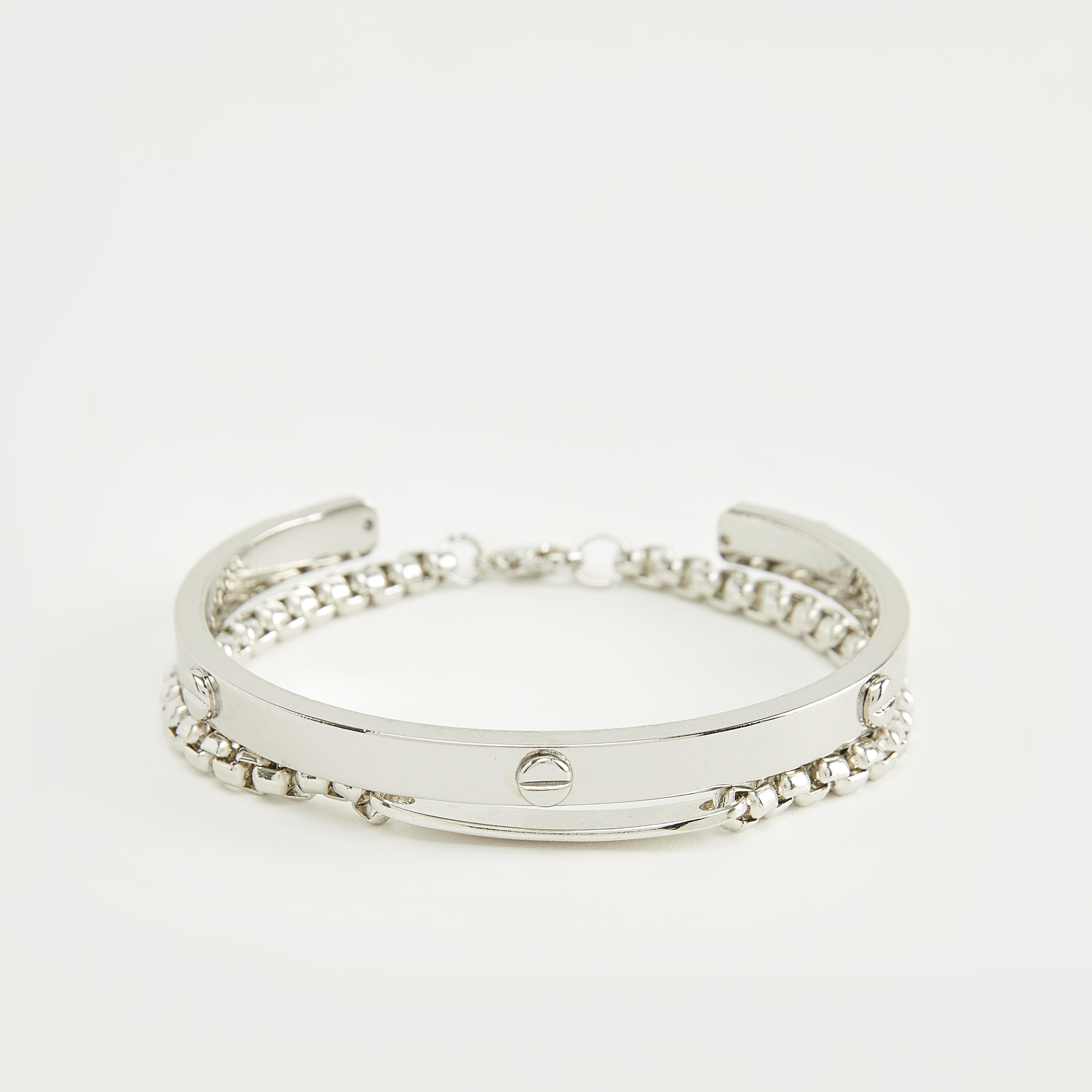 أساور مزينة - طقم من 2 قطع-men-watchesandjewellery-bracelets-image-4