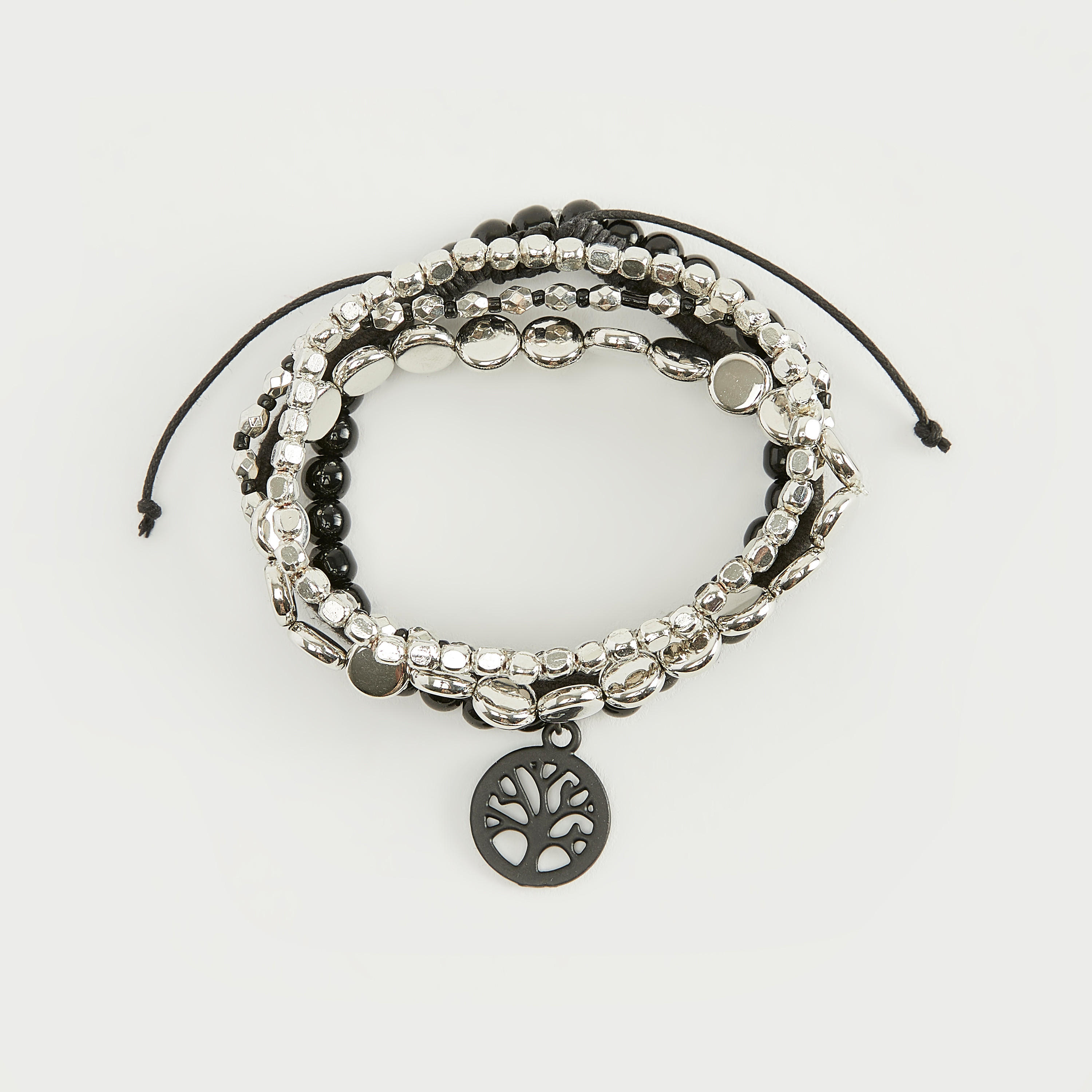 أساور مزيّنة متنوعة - طقم من 5 قطع-men-watchesandjewellery-bracelets-image-3