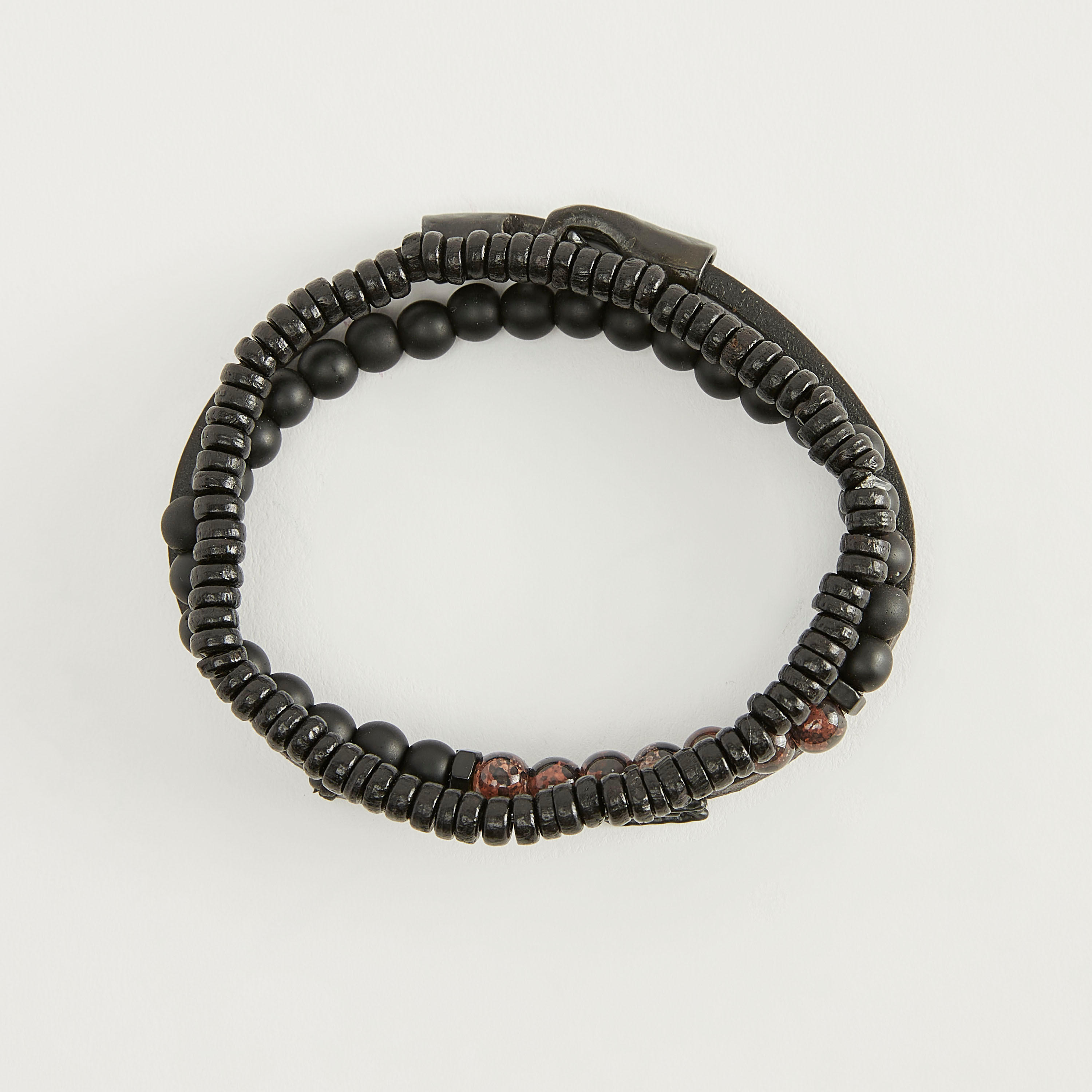 أساور متنوعة - طقم من 3 قطع-men-watchesandjewellery-bracelets-image-4