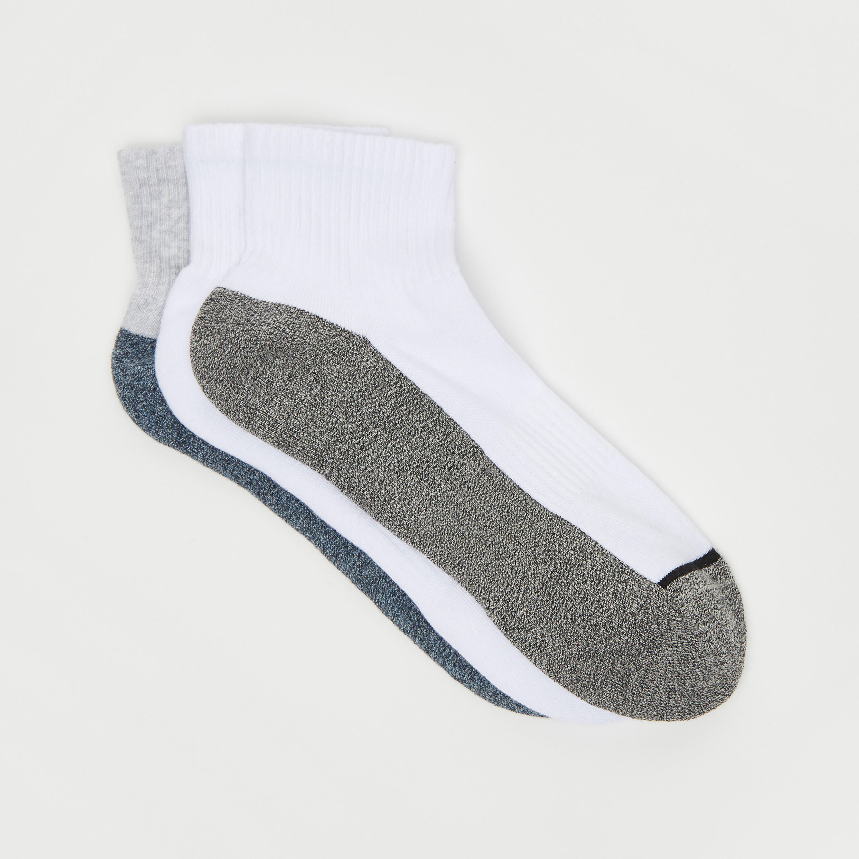 جوارب بطول الكاحل - طقم من 3-men-socks-image-1