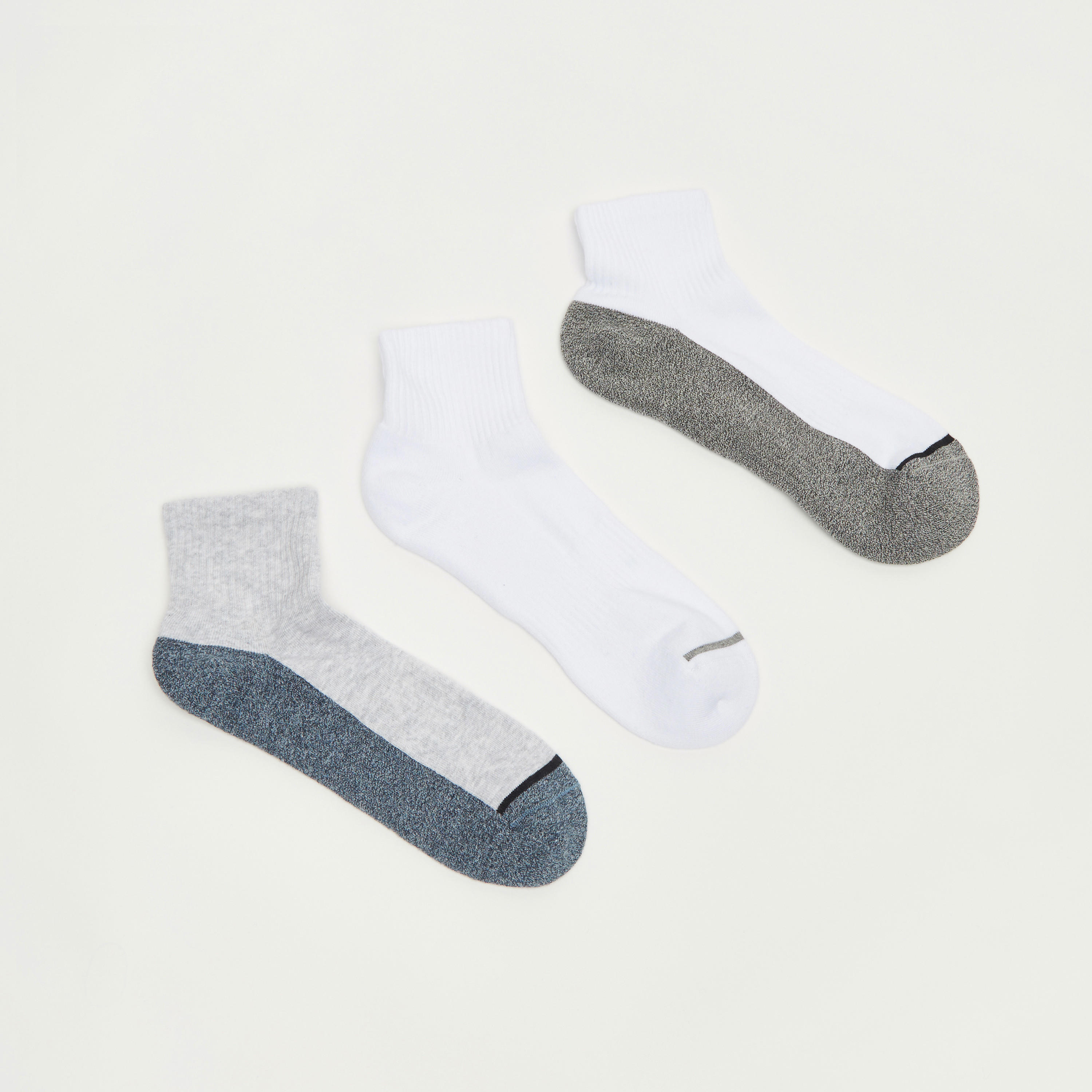 جوارب بطول الكاحل - طقم من 3-men-socks-image-2
