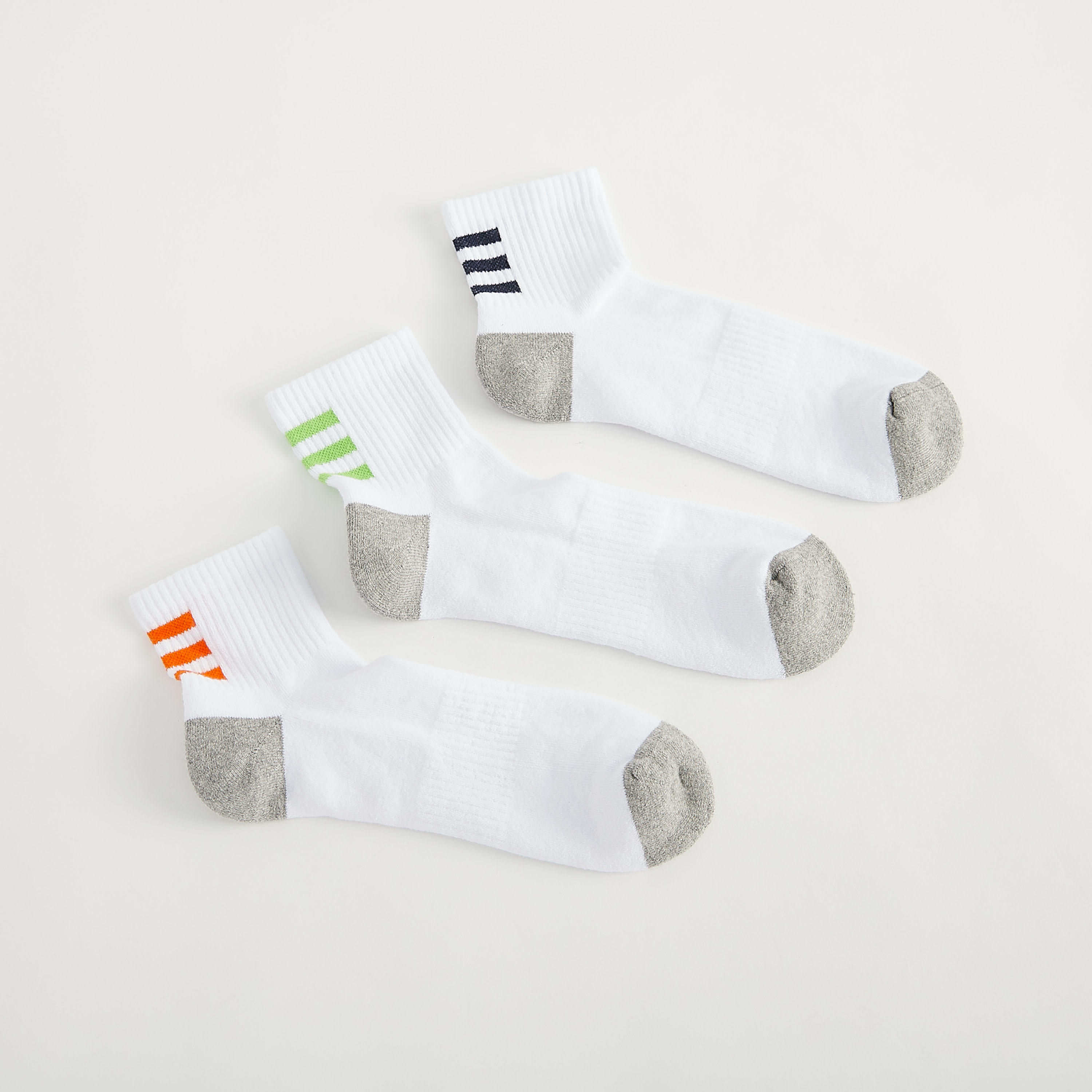 Set of 3 - Ankle Length Socks-men-socks-image-1
