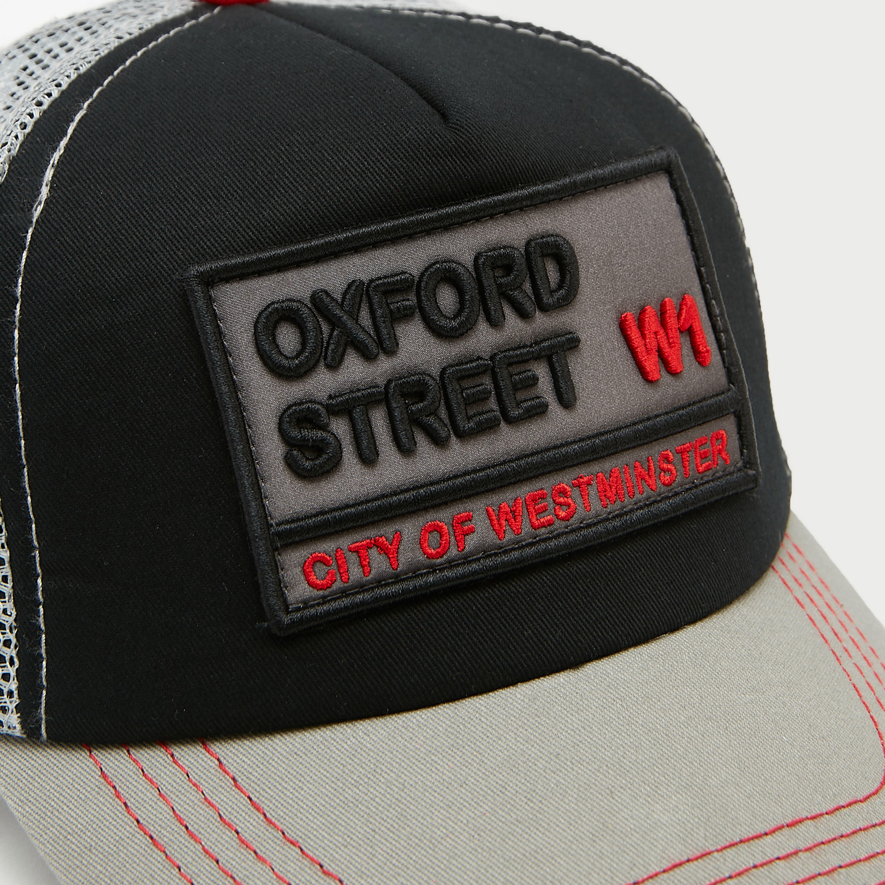 Panelled Cap with Snap Back Closure-men-caps-image-2