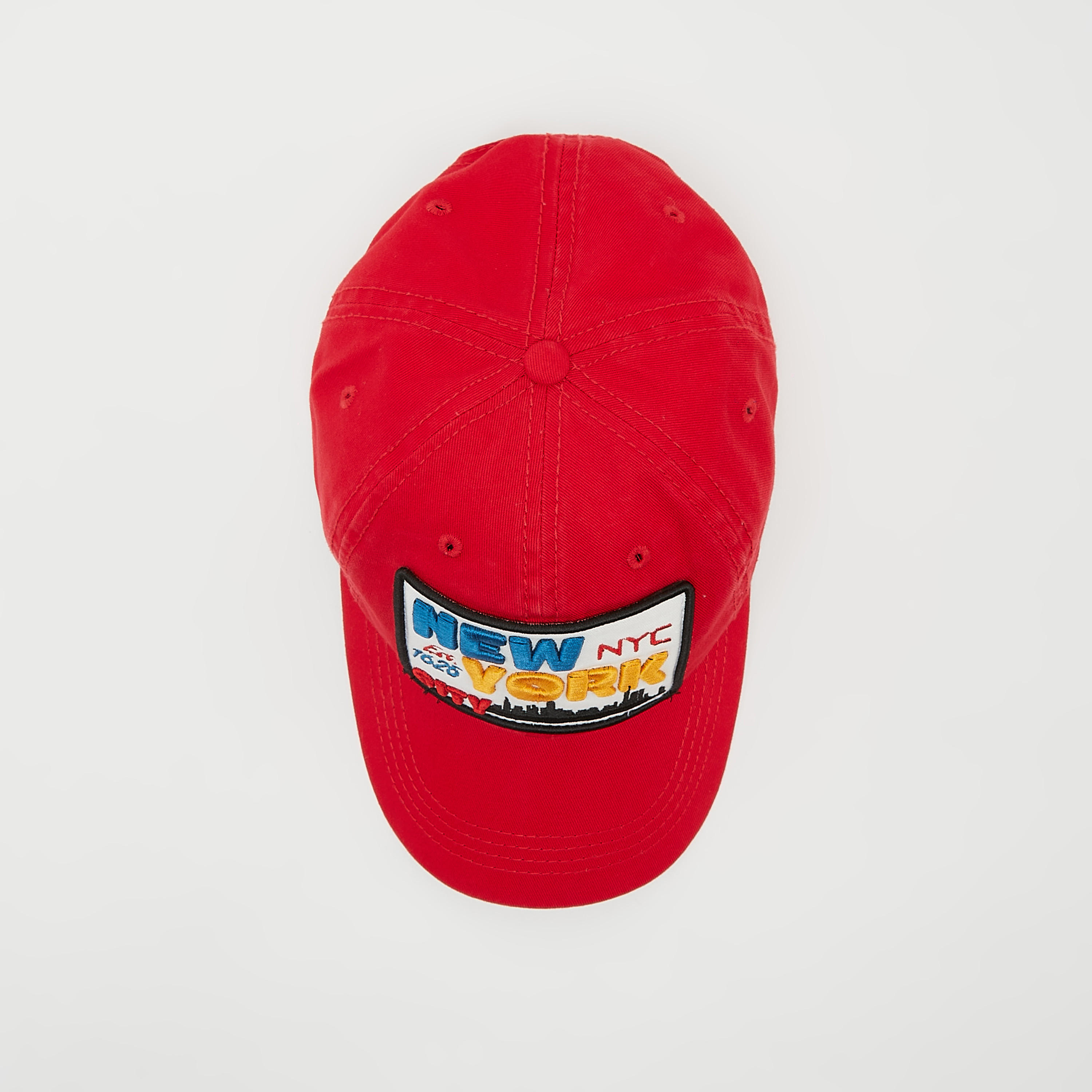 كاب بتفاصيل مزخرفة وإبزيم إغلاق-men-caps-image-3
