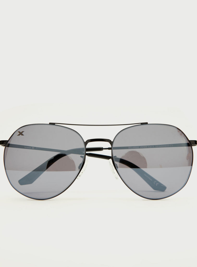 نظّارة شمسية أفياتور بإطار كامل ووسادات للأنف من أوكيالي-men-sunglasses-image-1
