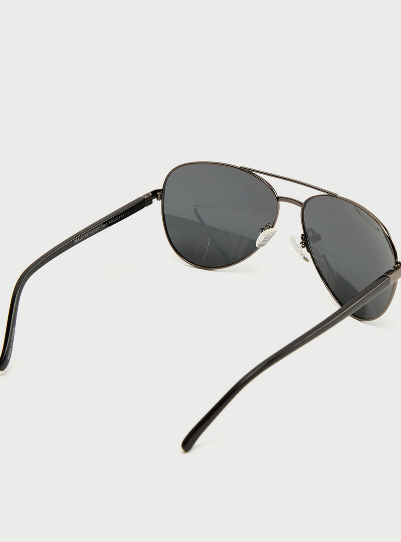 Occhiali Full Rim Aviator Sunglasses with Nose Pads-men-sunglasses-image-4