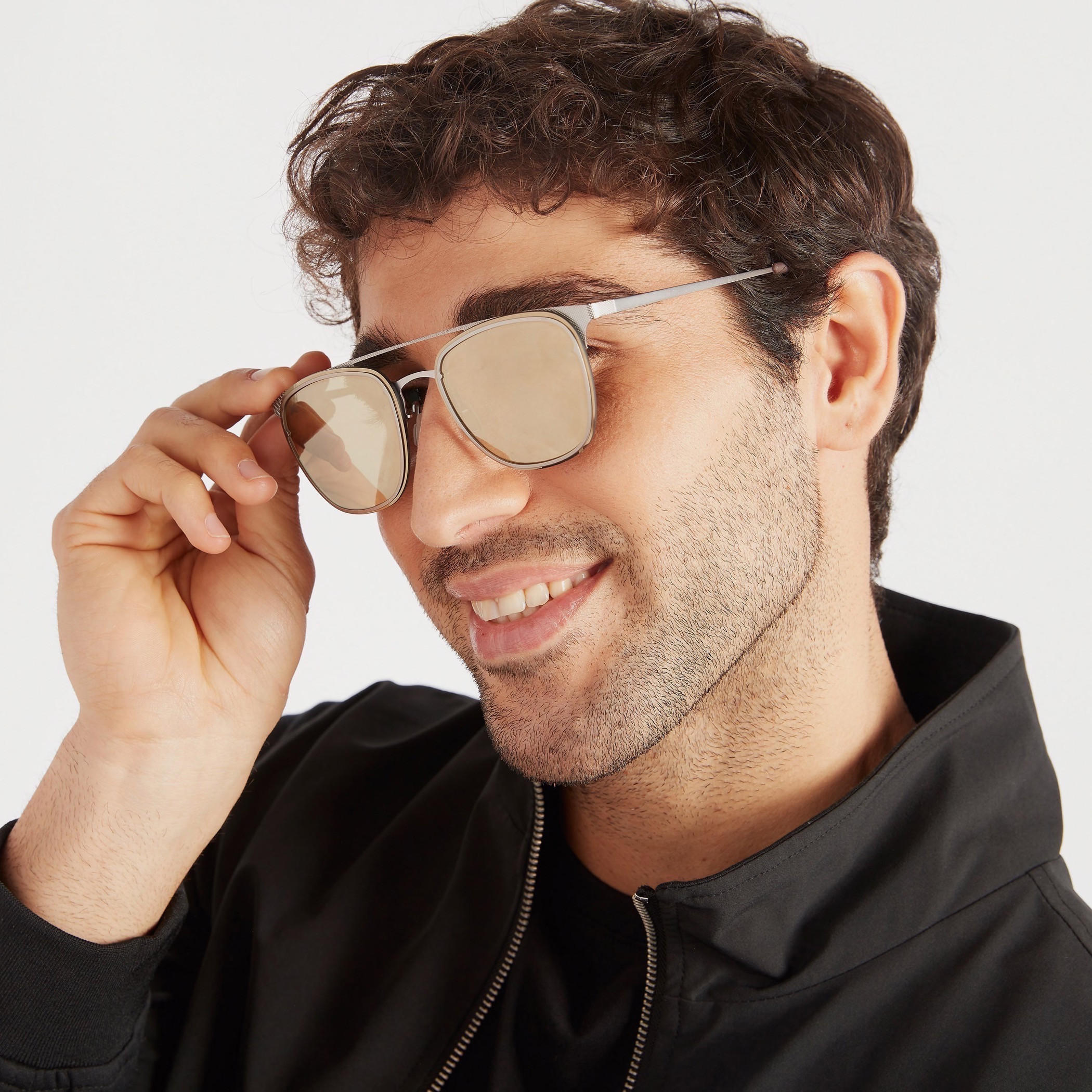 Occhiali Full Rim Sunglasses with Nose Pads-men-sunglasses-image-2