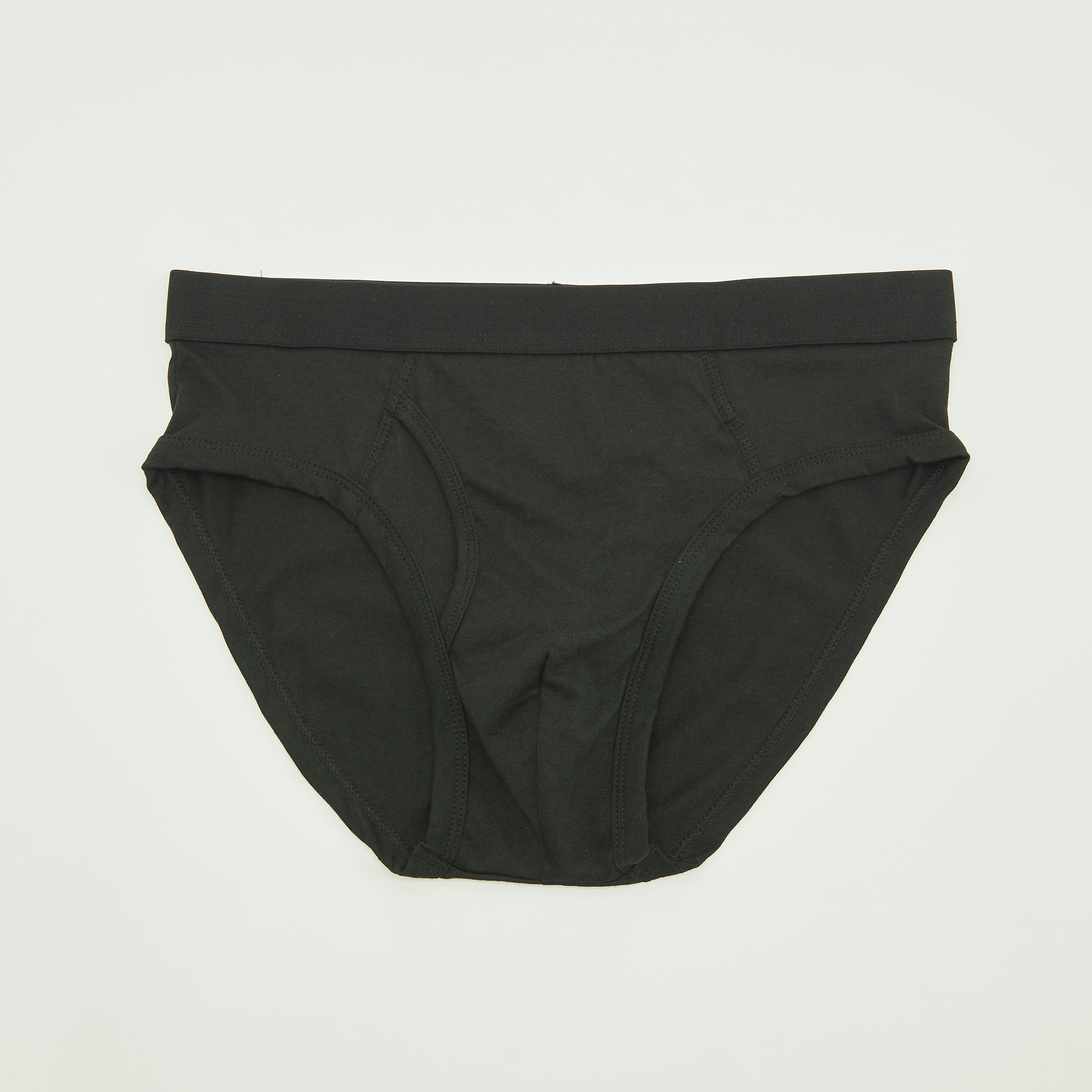 Set of 3 - Solid Briefs with Elasticated Waistband-men-clothing-innerwear-underwear-image-3