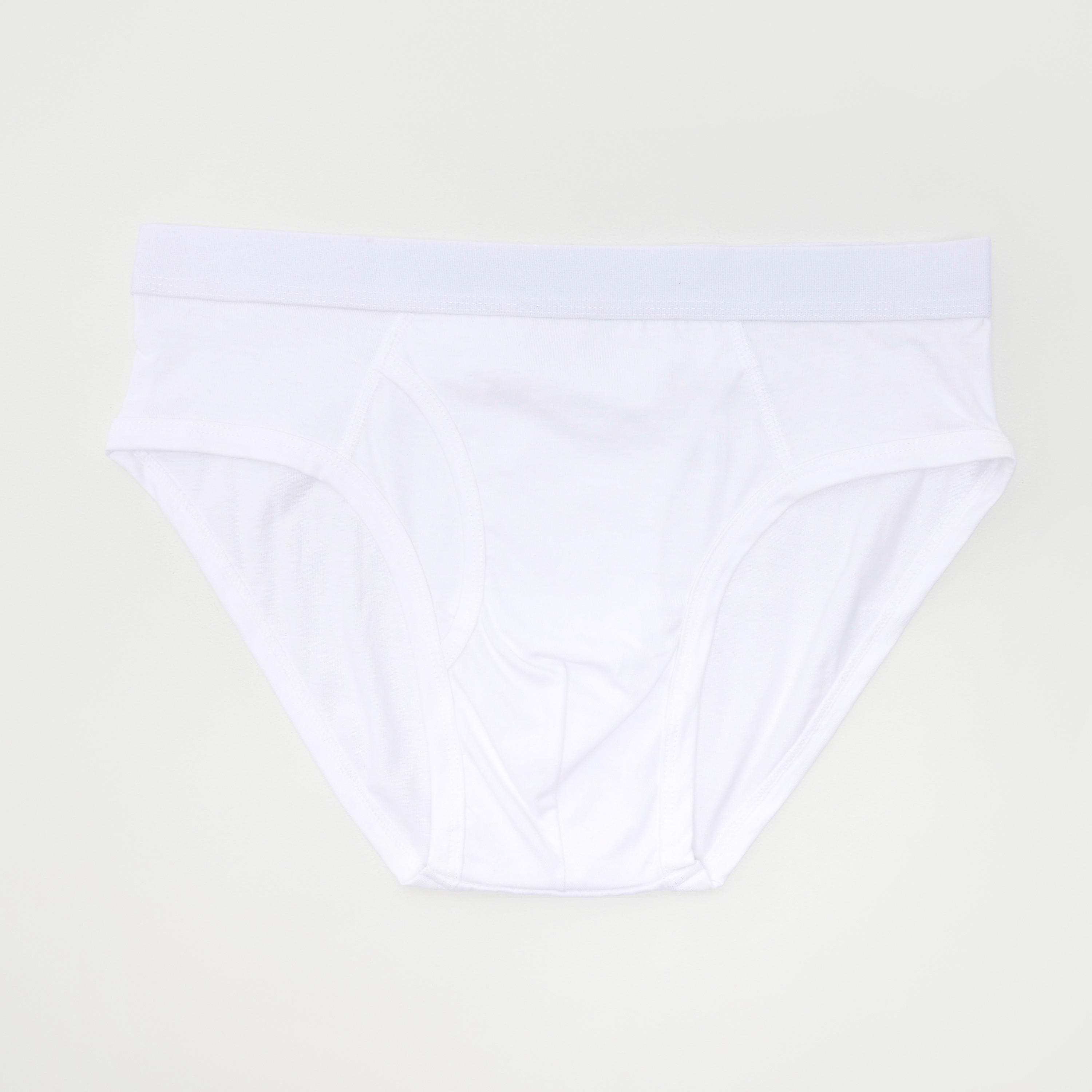 Set of 3 - Solid Briefs with Elasticated Waistband-men-clothing-innerwear-underwear-image-3