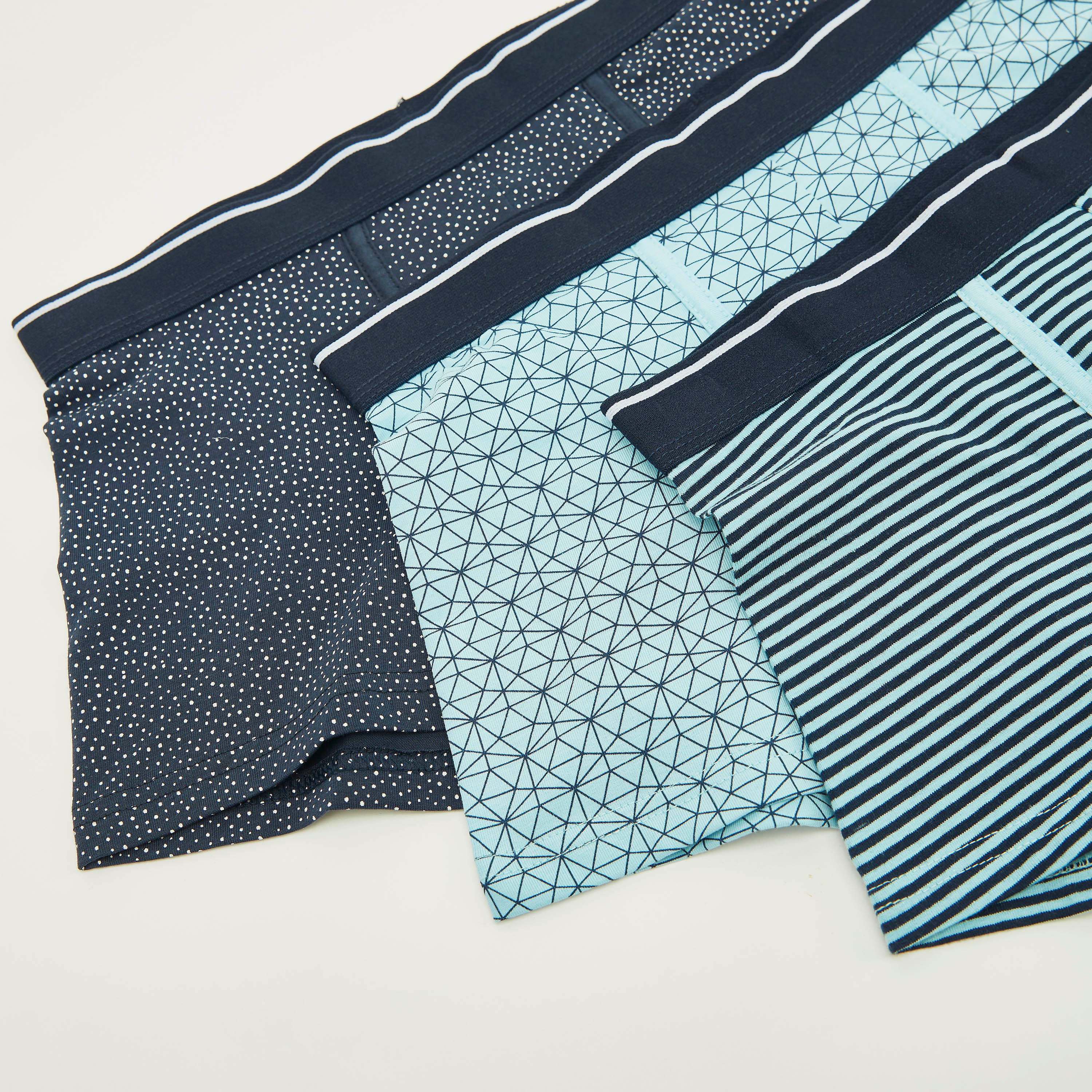 شورتات ترانك بخصر مطّاطي وطبعات - طقم من 3 قطع-men-clothing-innerwear-underwear-image-2