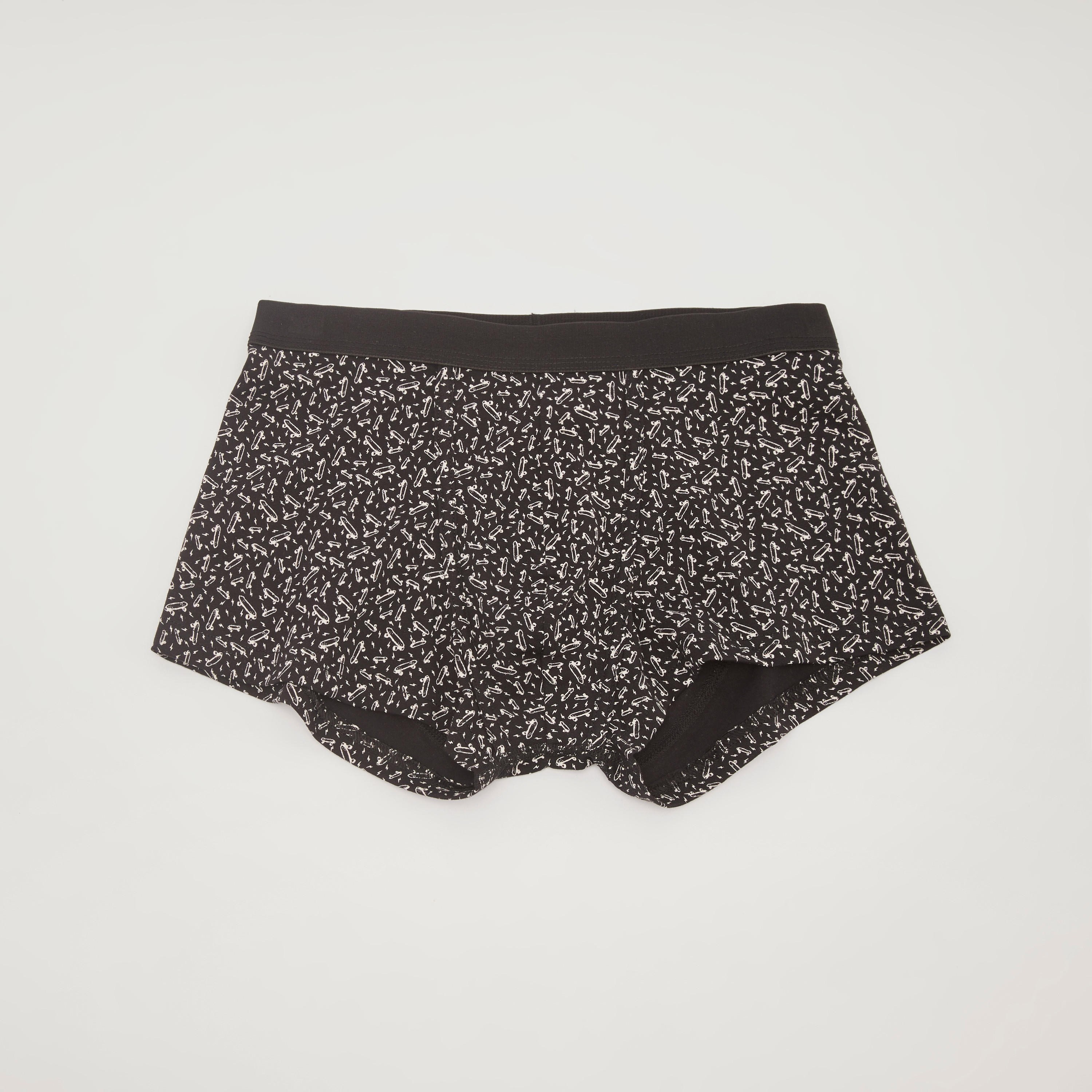 Set of 3 - Assorted A-Front Trunks with Elasticated Waistband-men-clothing-innerwear-underwear-image-3