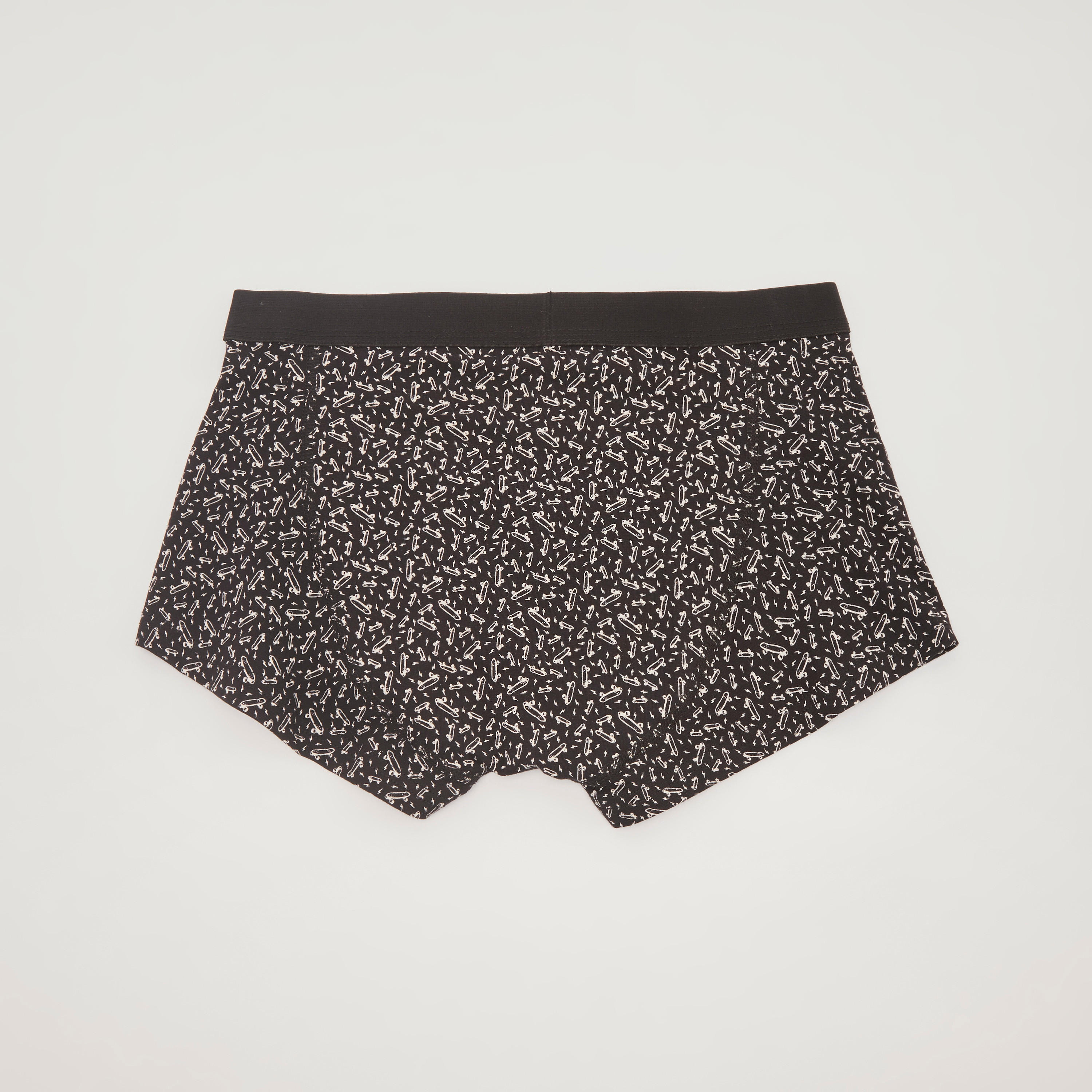 Set of 3 - Assorted A-Front Trunks with Elasticated Waistband-men-clothing-innerwear-underwear-image-4