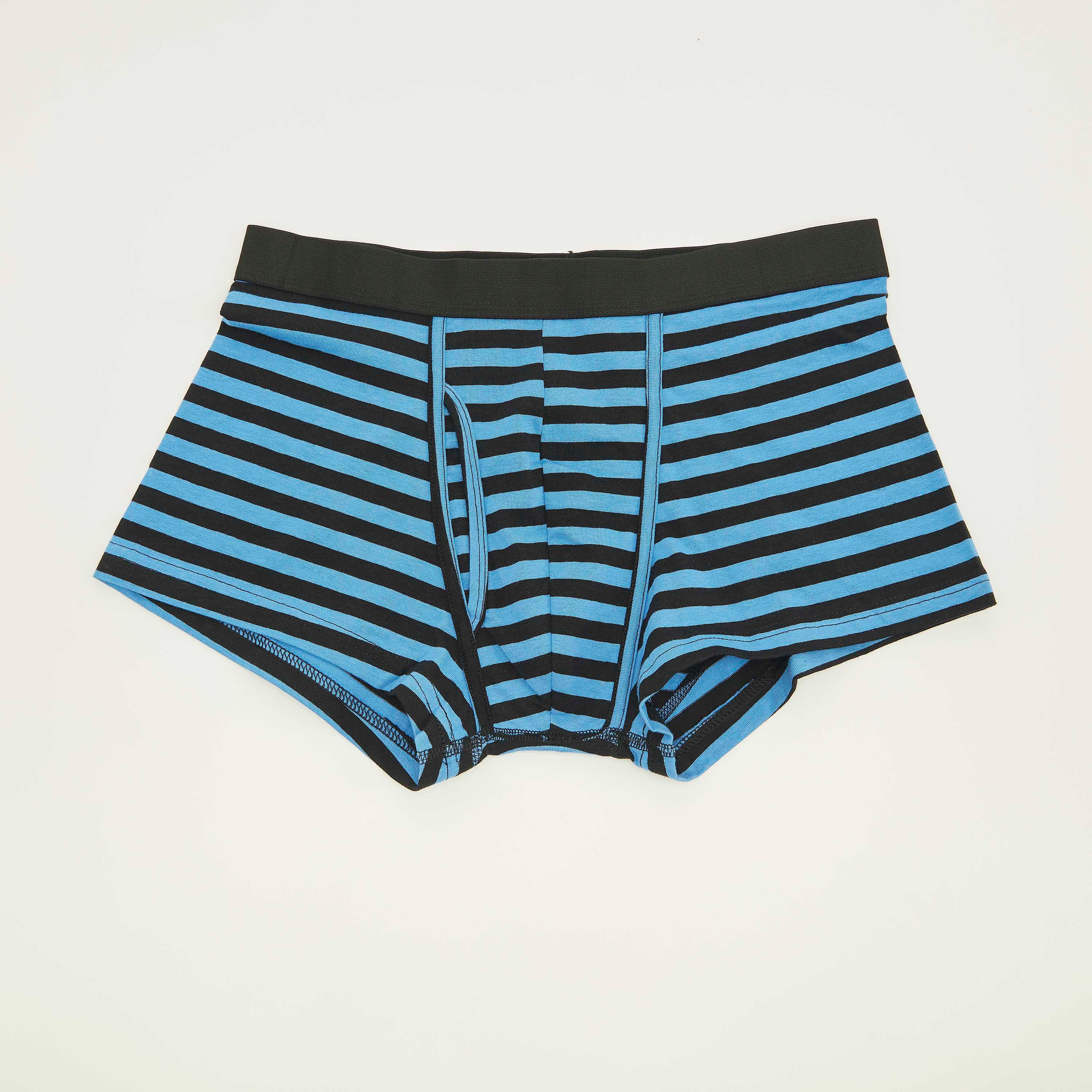 شورتات ترانك مقلّمة بخصر مطّاطي - طقم من 3 قطع-men-clothing-innerwear-underwear-image-3