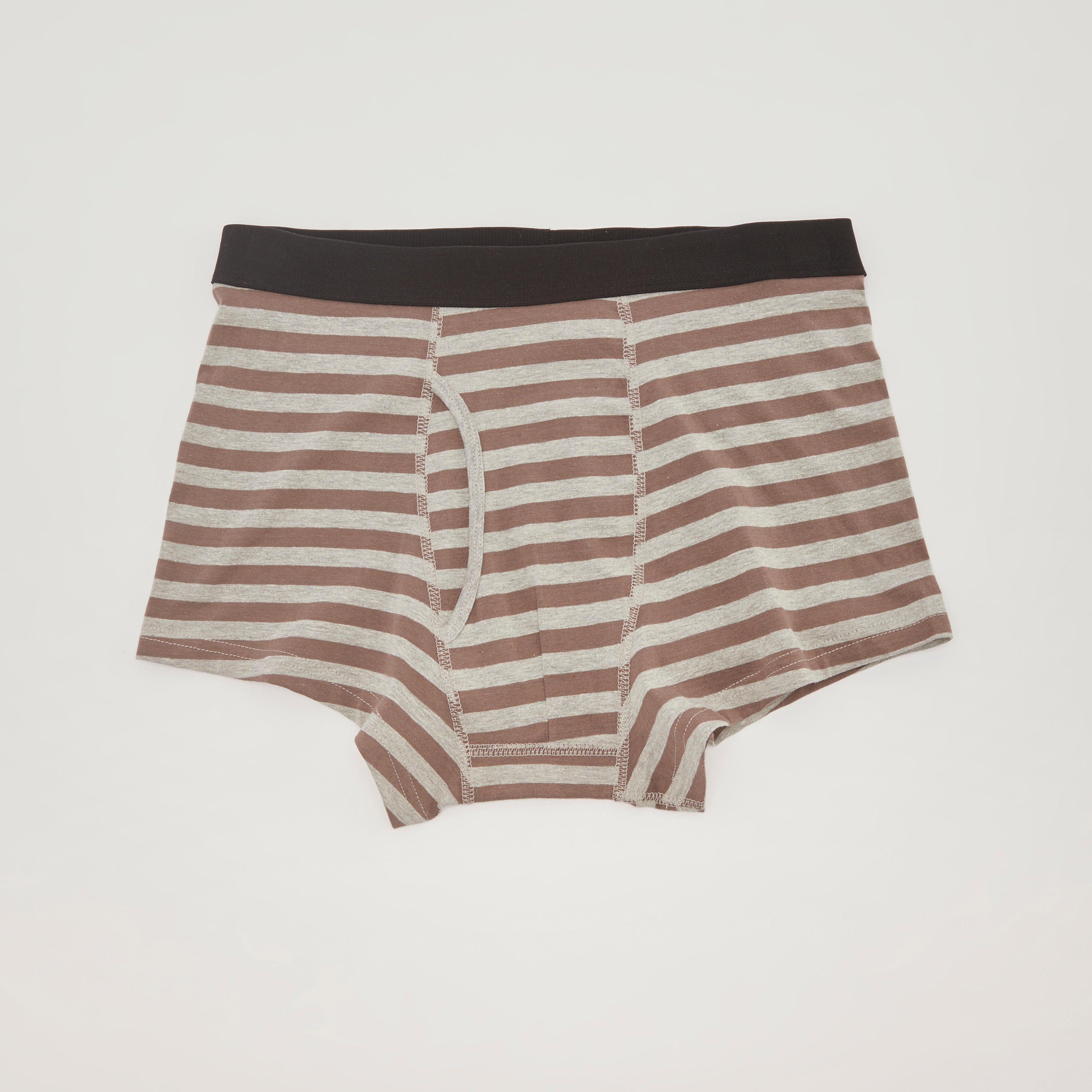 شورتات ترانك مقلّمة بخصر مطّاطي - طقم من 3 قطع-men-clothing-innerwear-underwear-image-2