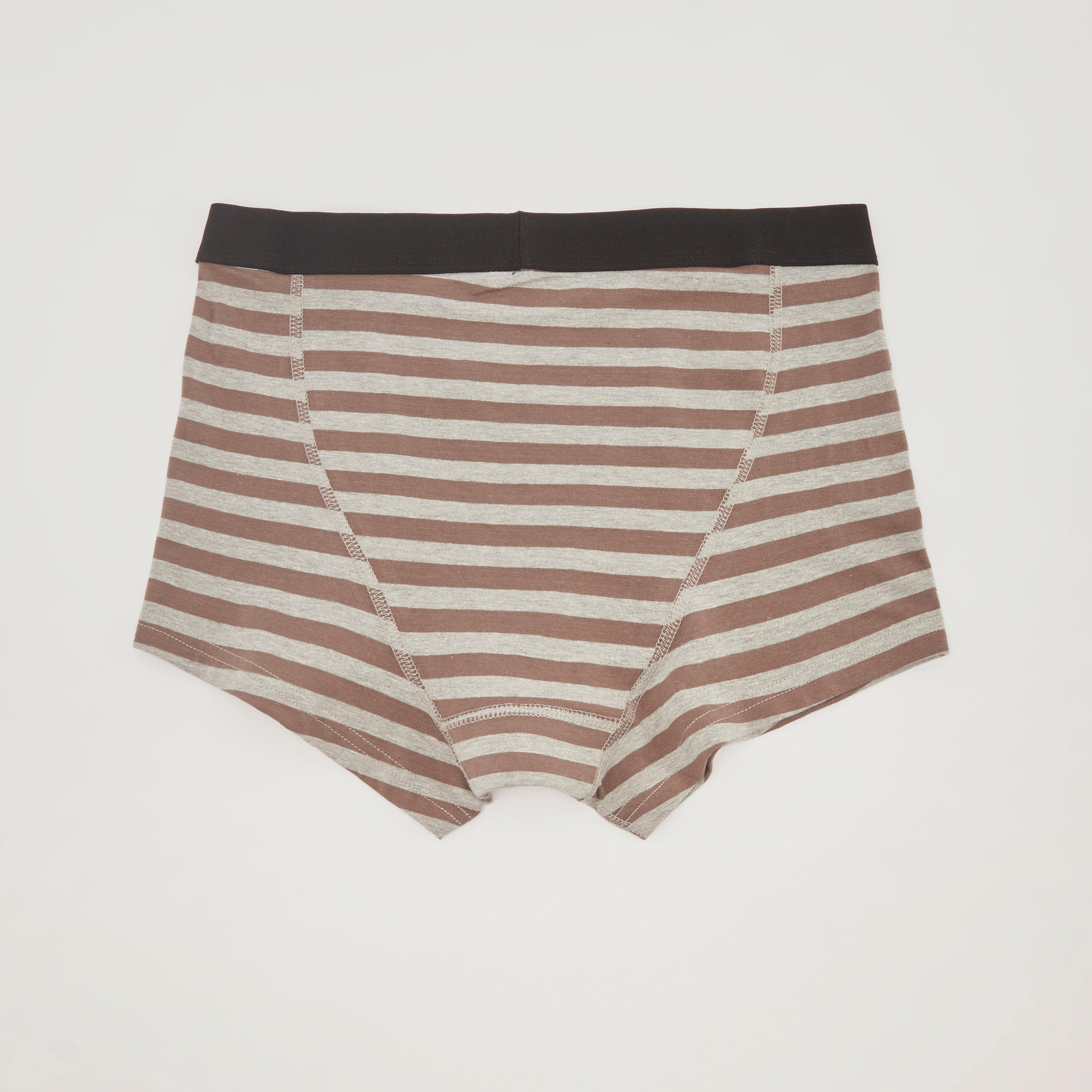 شورتات ترانك مقلّمة بخصر مطّاطي - طقم من 3 قطع-men-clothing-innerwear-underwear-image-1