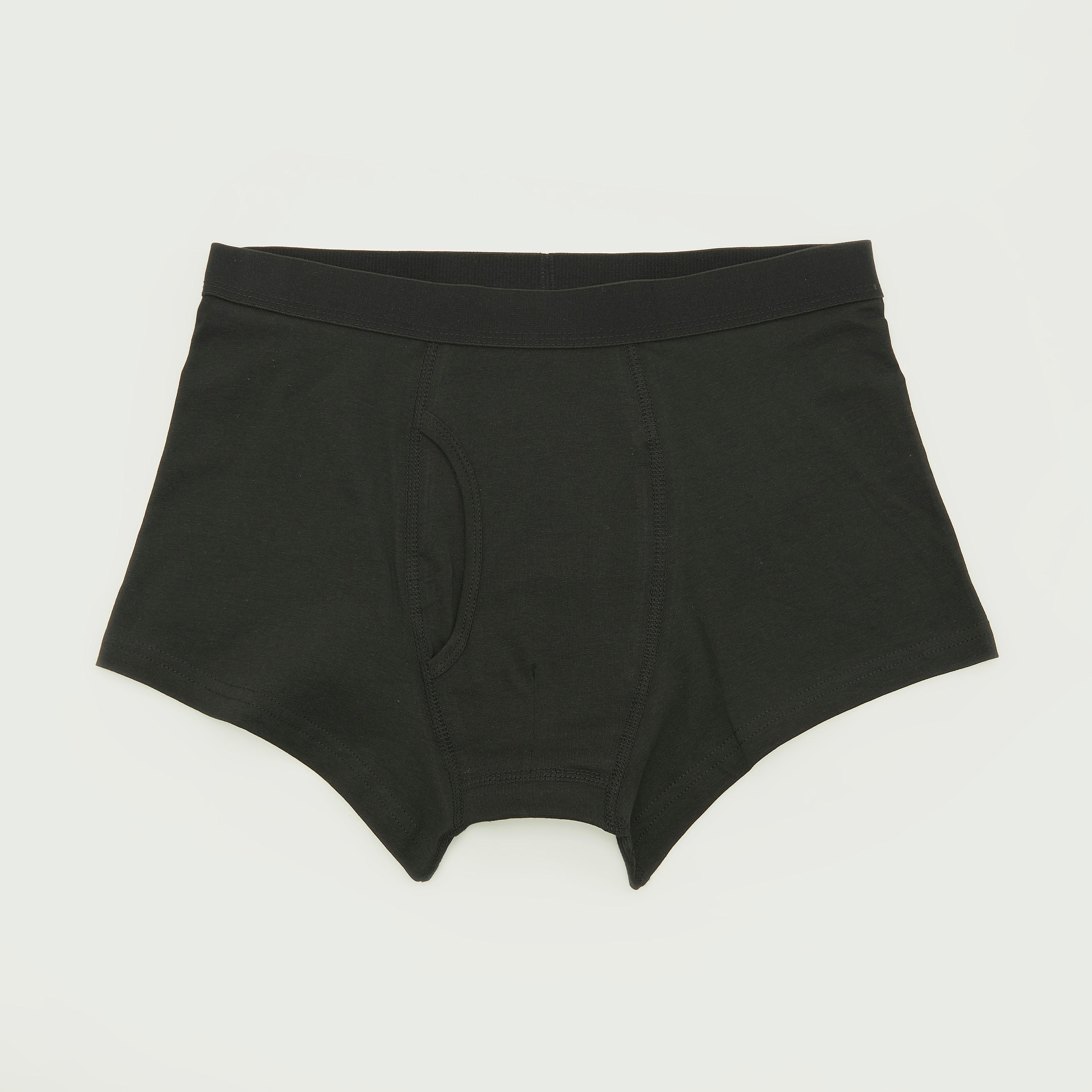 شورتات ترانك داخليّة سادة بخصر مطاطي - طقم من 3 قطع-men-clothing-innerwear-underwear-image-2