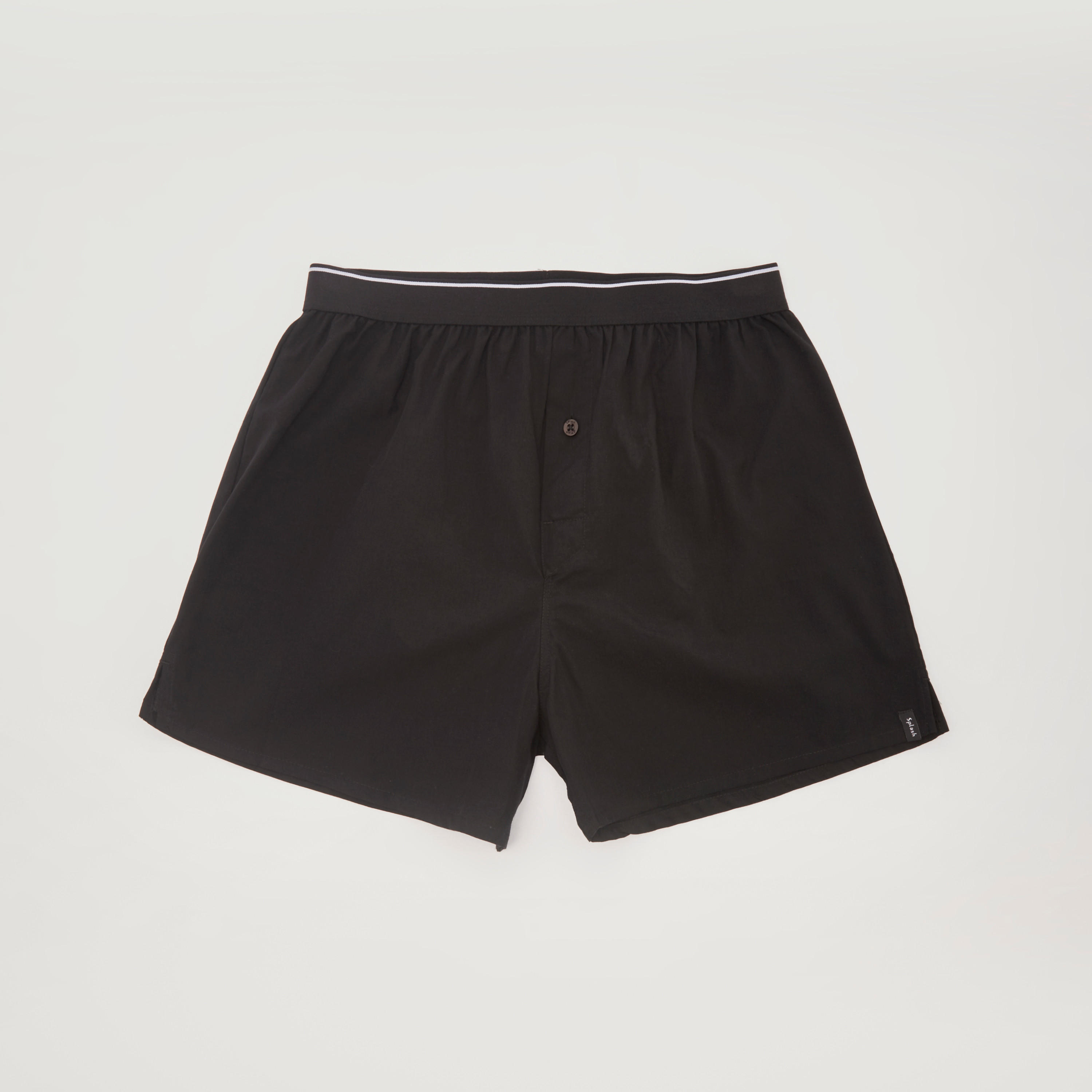 بوكسر سادة بخصر مطاطي- طقم من 3 قطع-men-clothing-innerwear-underwear-image-3
