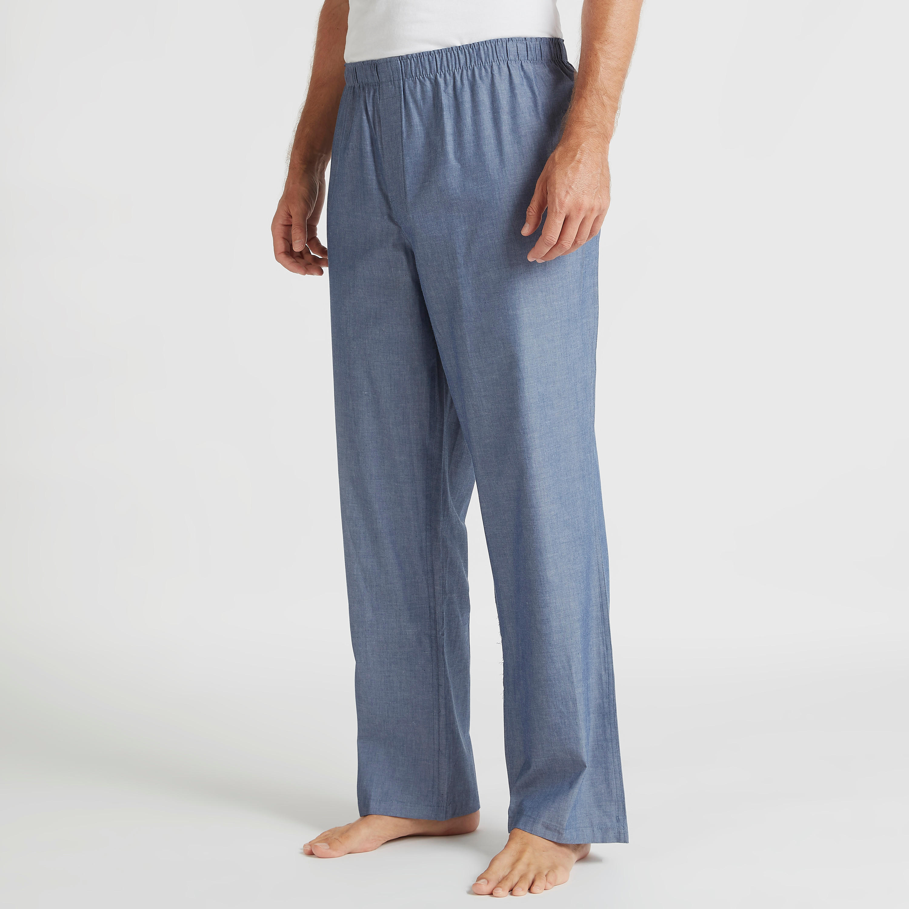 طقم بيجامات طويلة متنوّعة بخصر مطاطي - قطعتين-men-clothing-nightwear-pyjamaandshorts-image-2