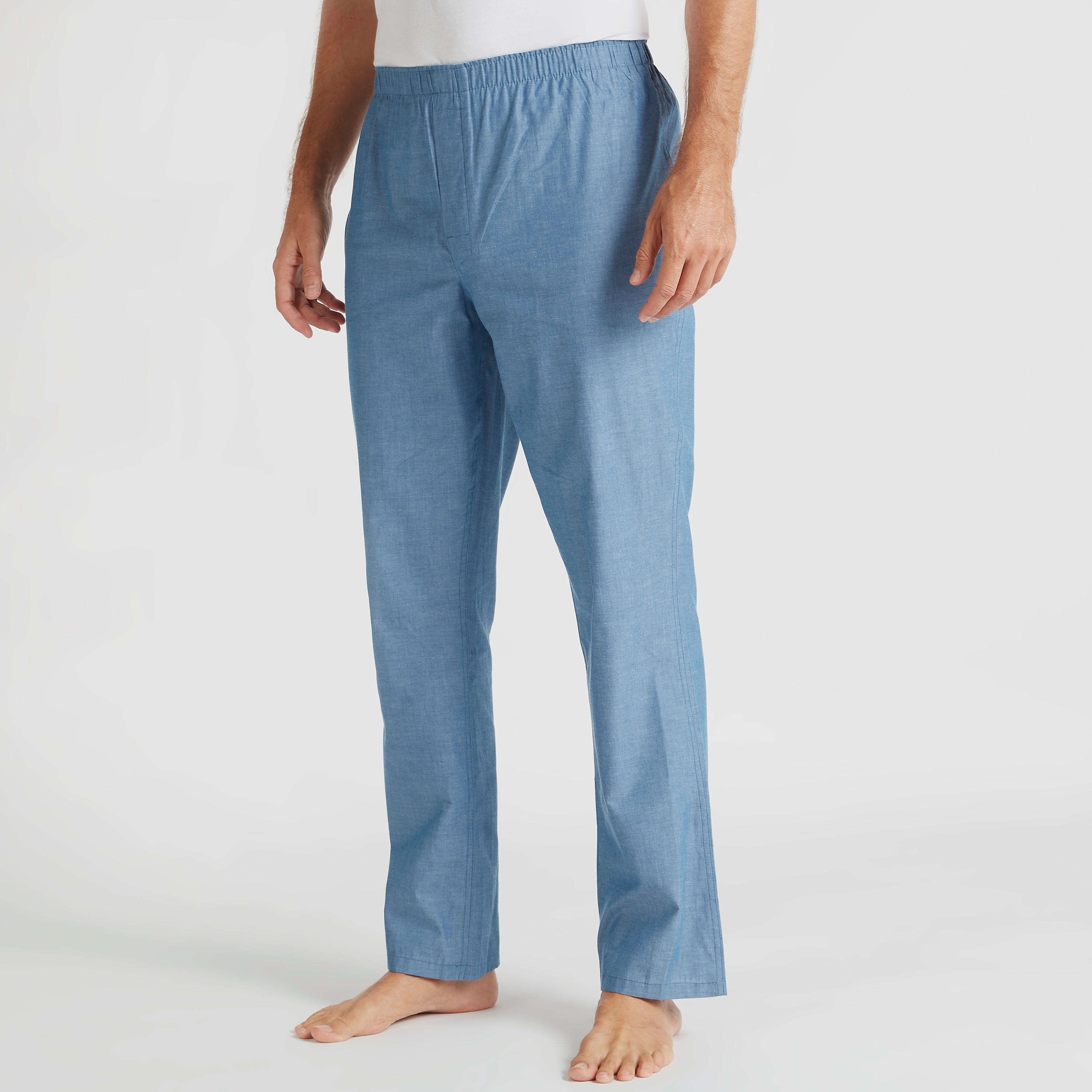 طقم بيجامات طويلة متنوّعة بخصر مطاطي - قطعتين-men-clothing-nightwear-pyjamaandshorts-image-6
