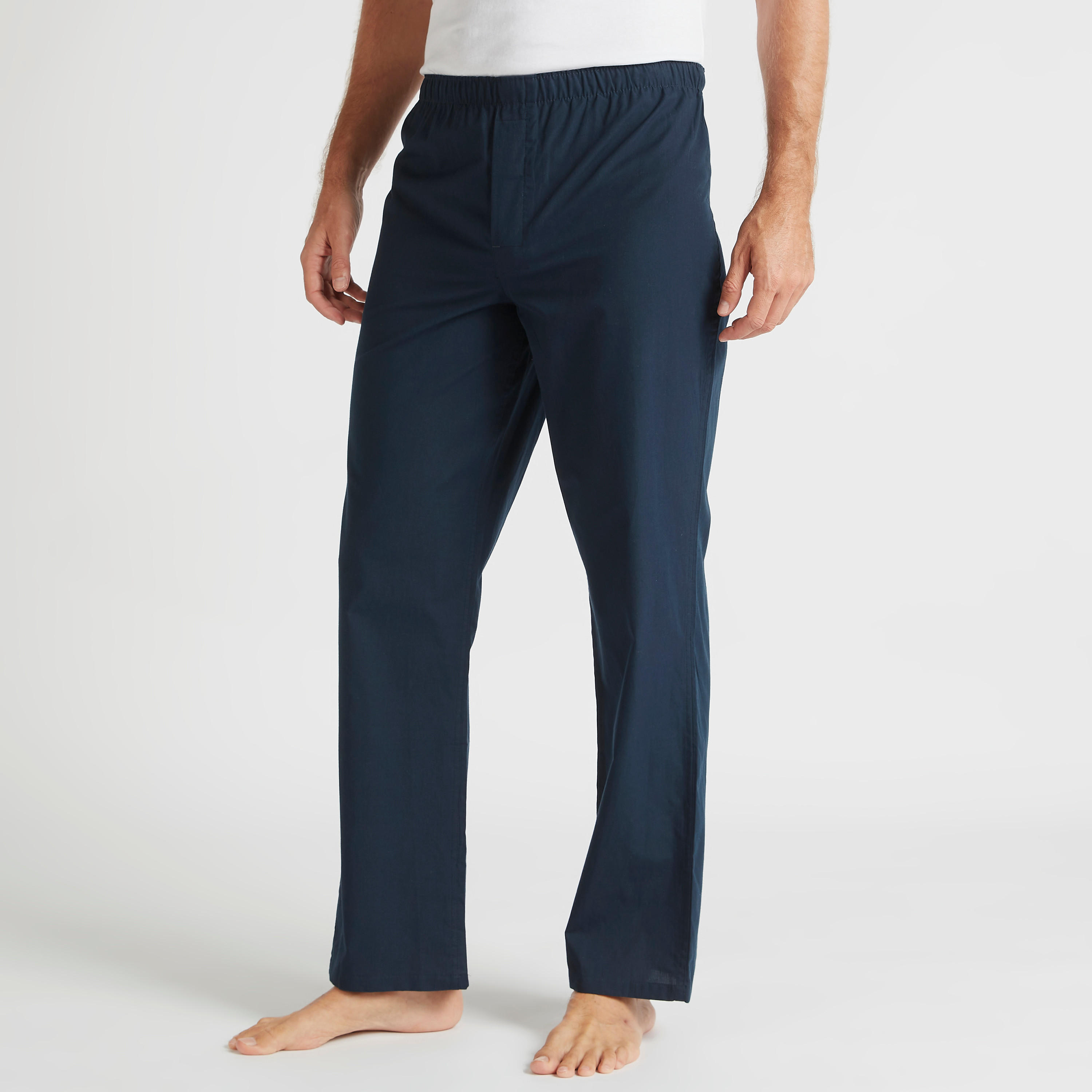 طقم بنطلون بيجاما طويل بخصر مطّاطي بطبعات - قطعتين-men-clothing-nightwear-pyjamaandshorts-image-3