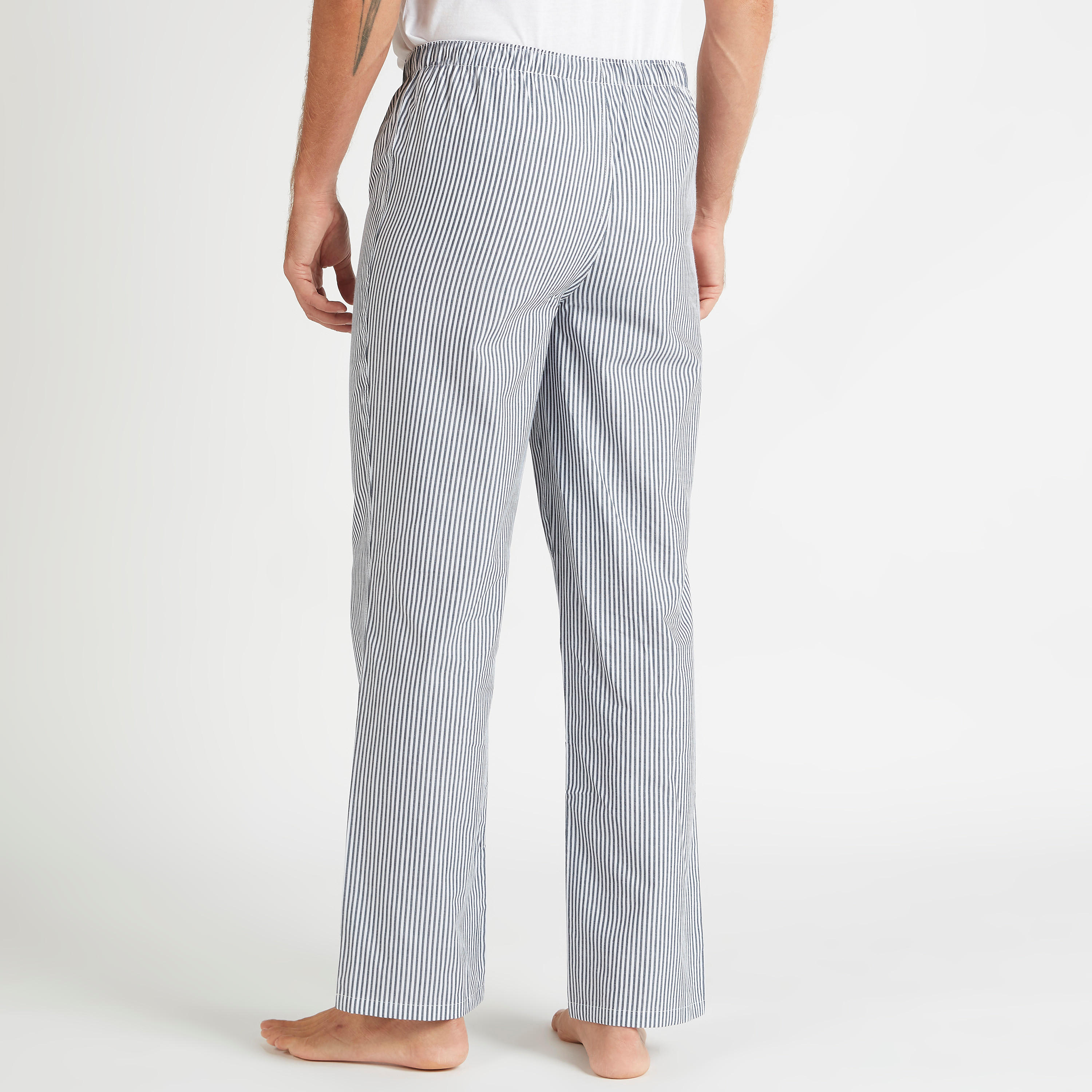 طقم بنطلون بيجاما طويل بخصر مطّاطي بطبعات - قطعتين-men-clothing-nightwear-pyjamaandshorts-image-7