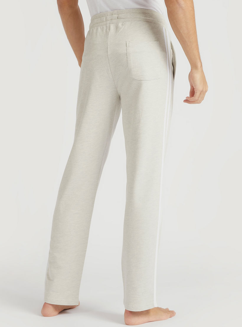 Solid Pyjamas with Pockets and Elasticated Drawstring Waist-men-clothing-nightwear-pyjamaandshorts-image-4