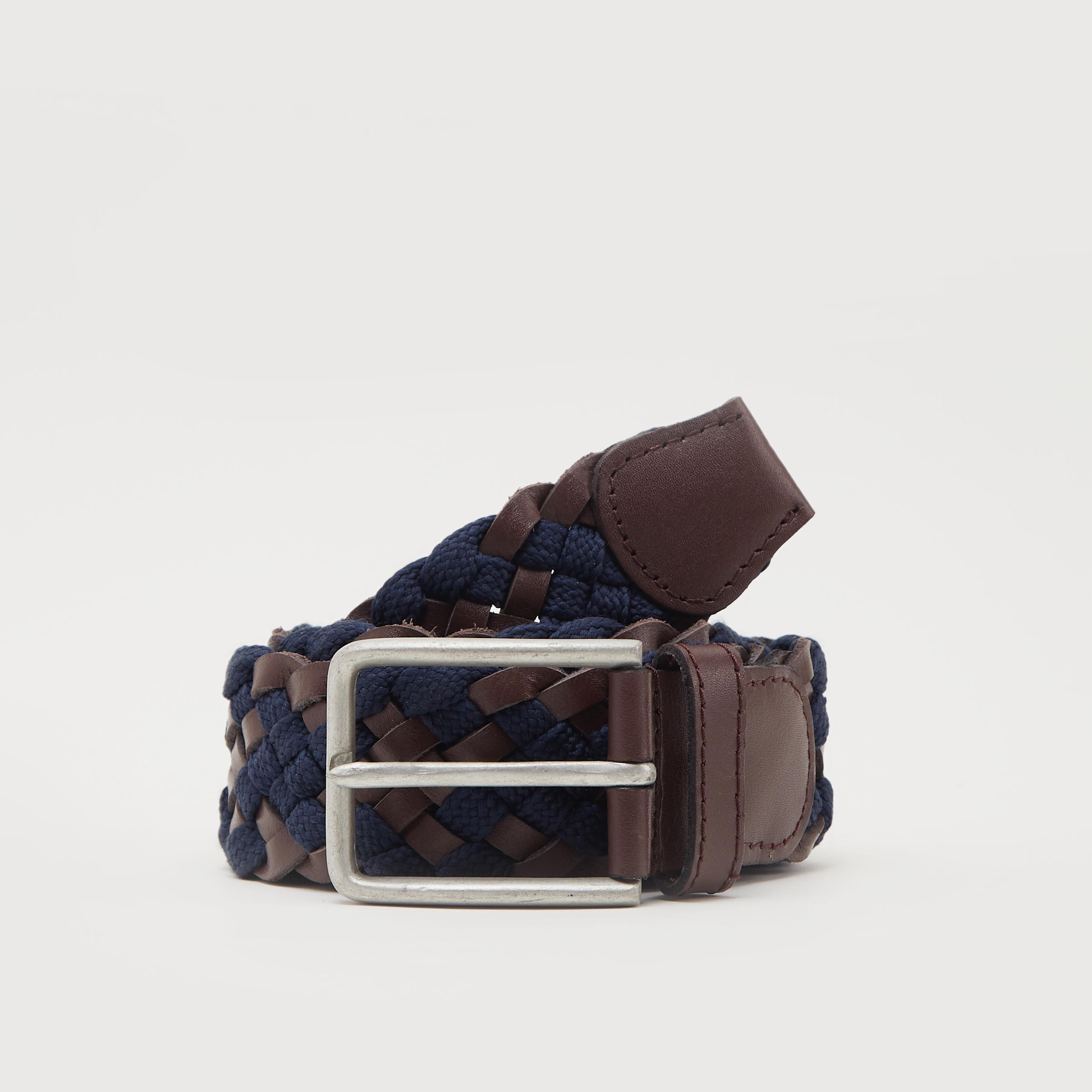 حزام بارز الملمس بإبزيم بدبوس للإغلاق-men-beltsandwallets-belts-image-1