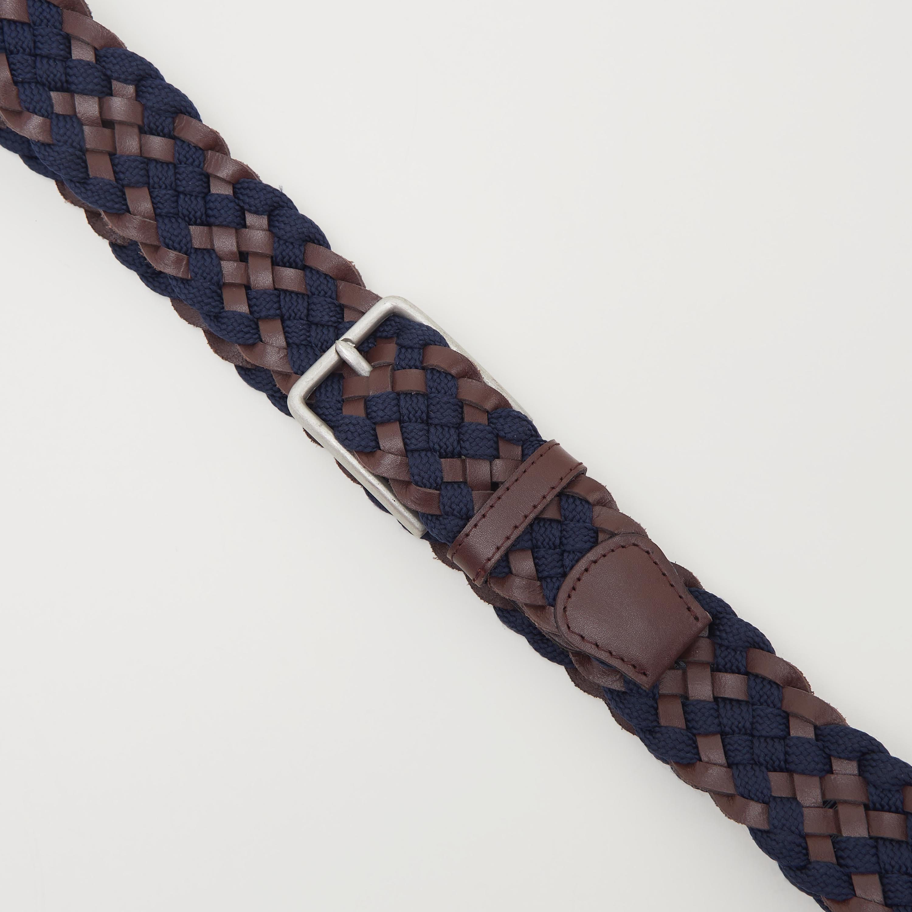 حزام بارز الملمس بإبزيم بدبوس للإغلاق-men-beltsandwallets-belts-image-2