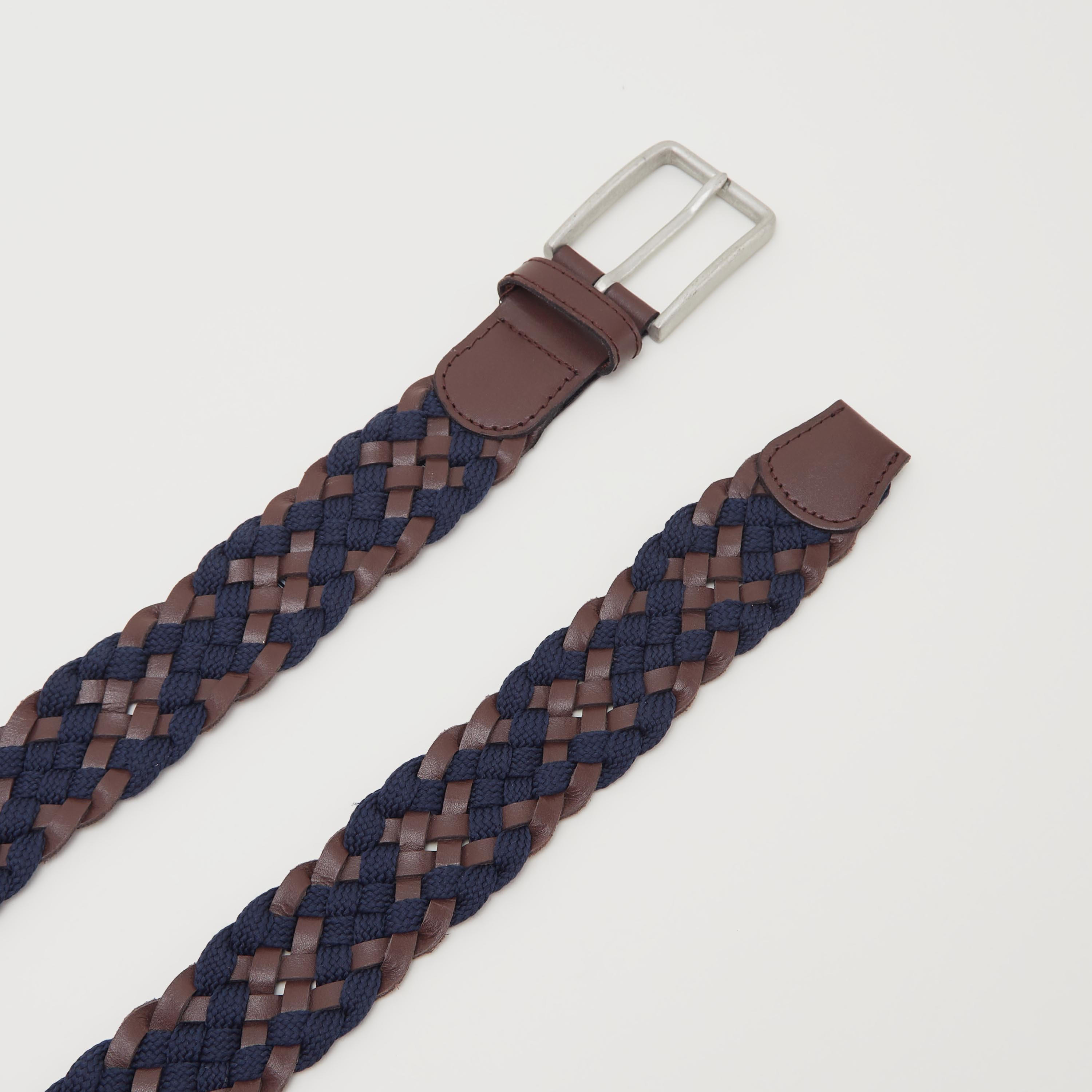 حزام بارز الملمس بإبزيم بدبوس للإغلاق-men-beltsandwallets-belts-image-3